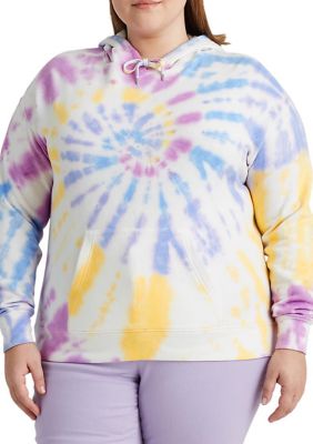 plus size tie dye sweat suit