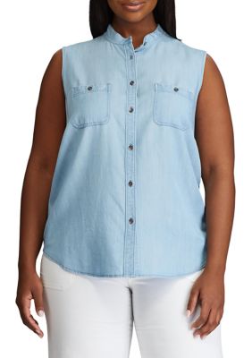 Chaps Plus Size Sleeveless Top | belk