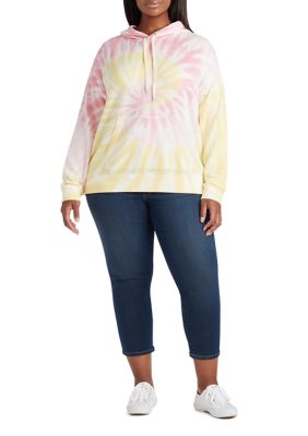 plus size tie dye sweatsuit