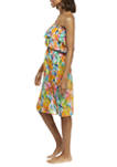 Bloom in Love Crinkle Chiffon Swim Cover Up 