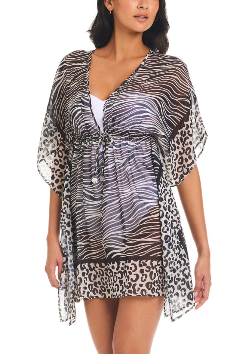 Animal Instinct Caftan Swim Cover Up