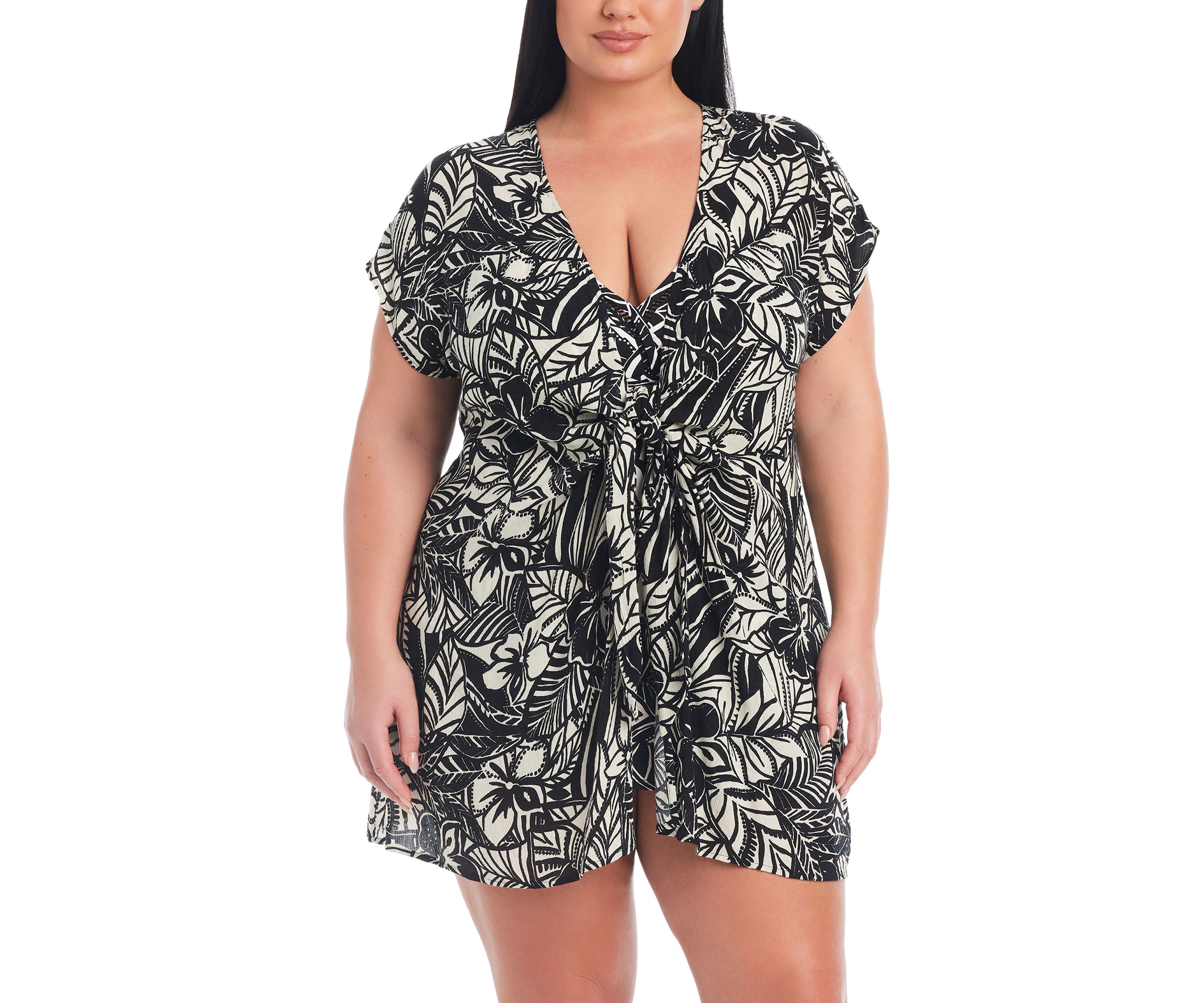 Plus Size Ciao Bella Short Dress Swim Cover Up