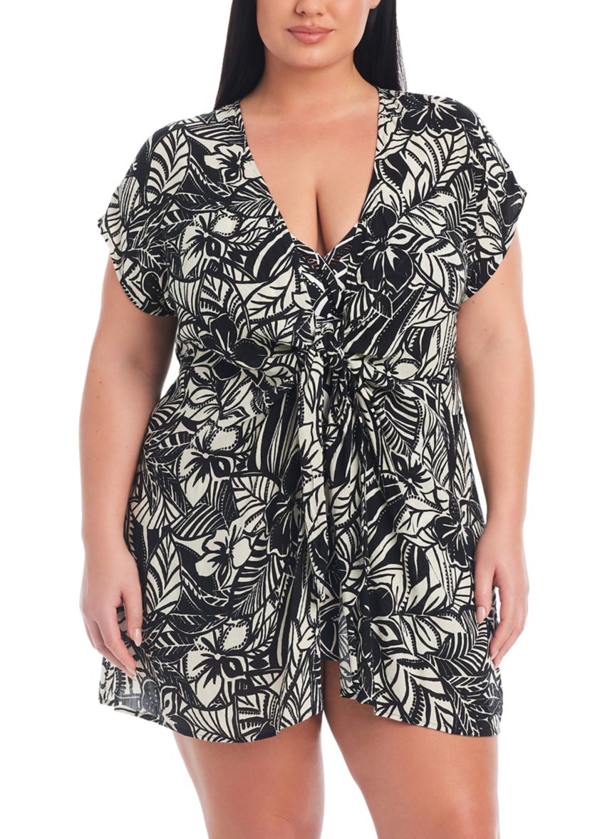 Plus Size Ciao Bella Short Dress Swim Cover Up