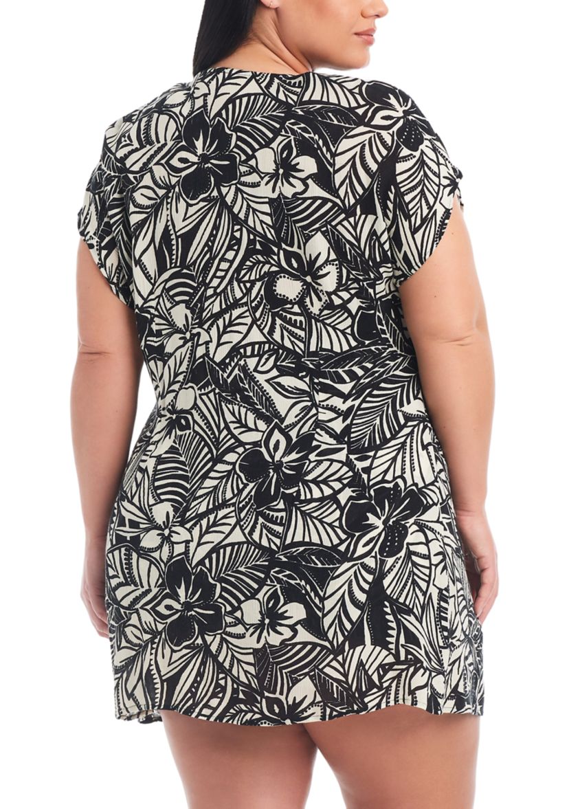 Plus Size Ciao Bella Short Dress Swim Cover Up