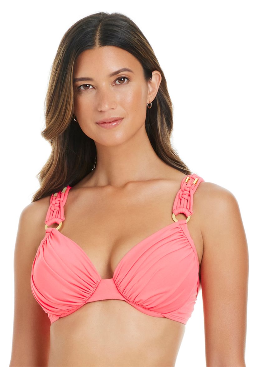 La Cote DAzur Macrame Bra Swim Top