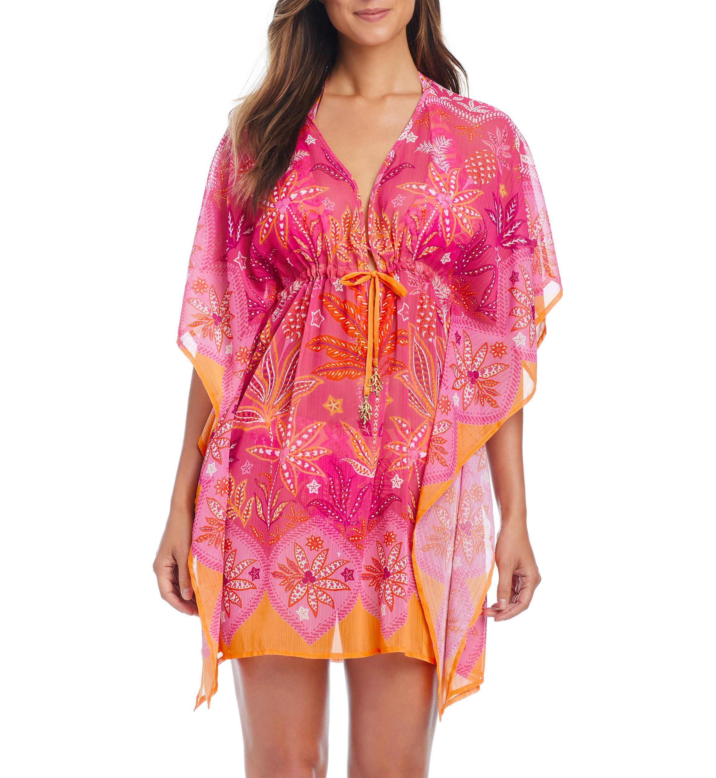 Desert Bloom Caftan Coverup