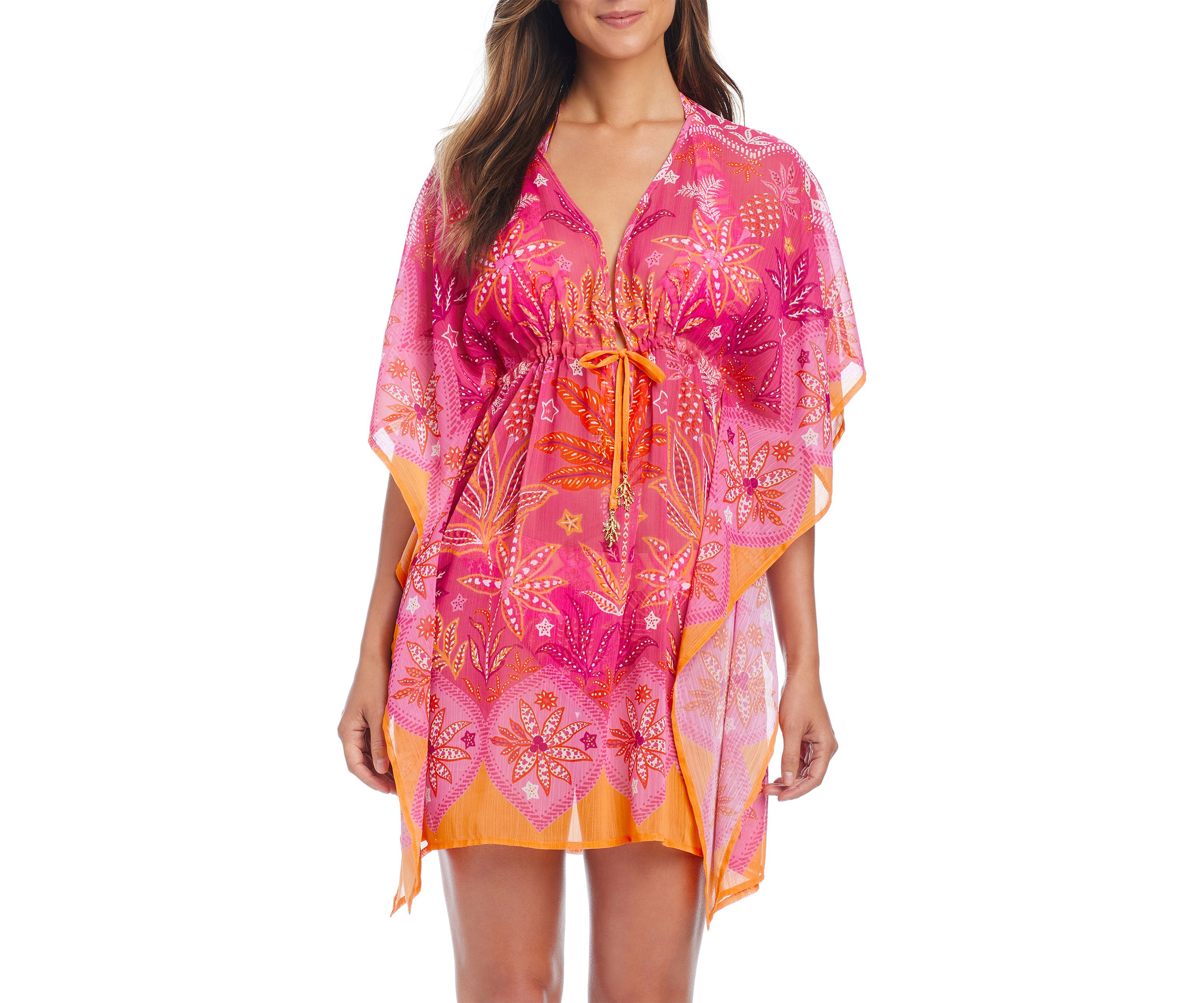 Desert Bloom Caftan Coverup