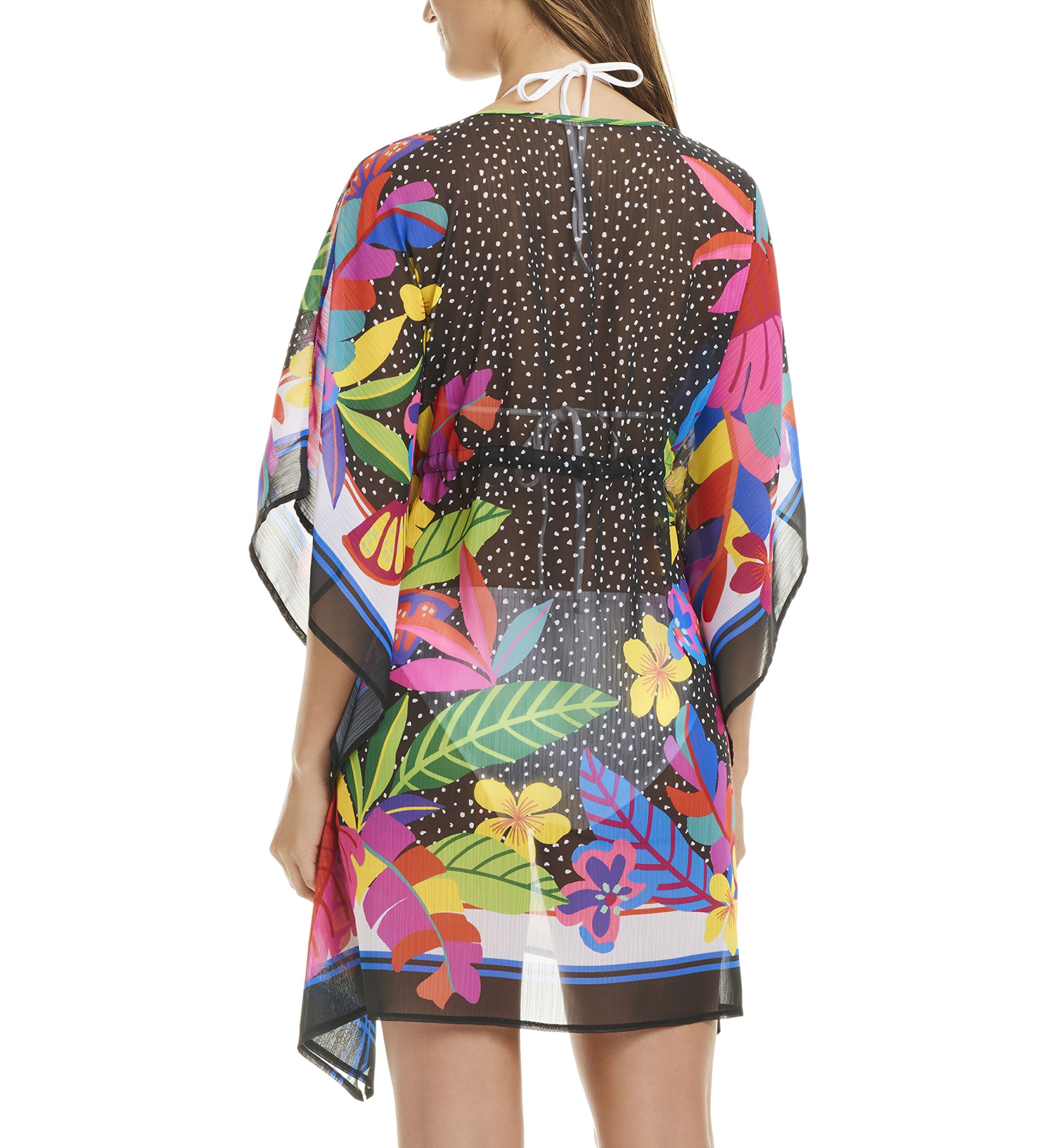 Extra Bold Caftan Swim Coverup