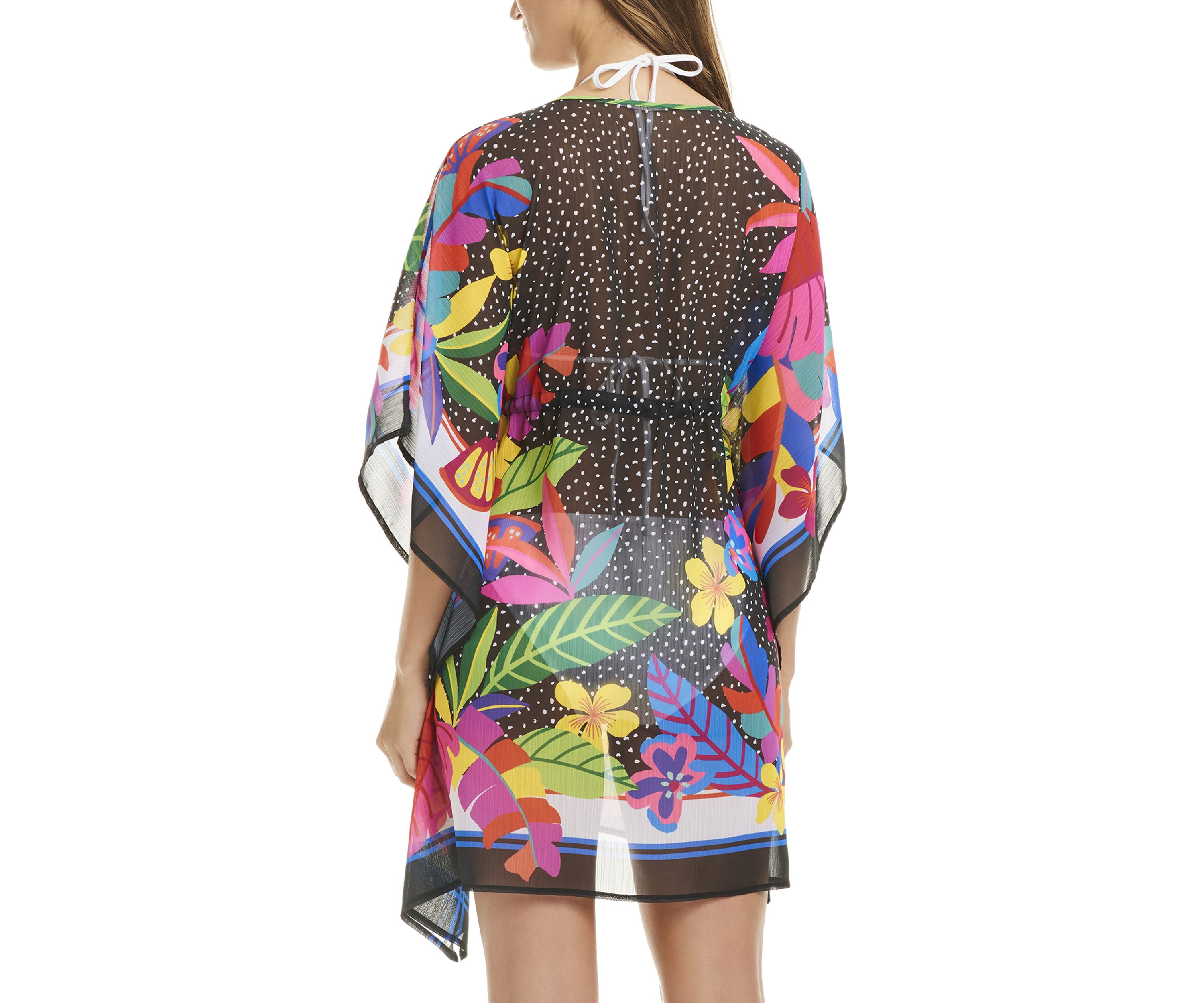 Extra Bold Caftan Swim Coverup