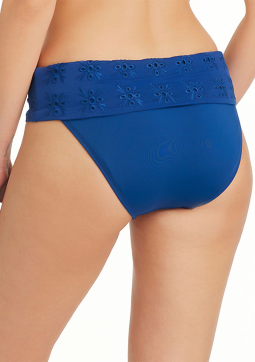 Eyes Wide Open Fold Over Hipster Swim Bottoms