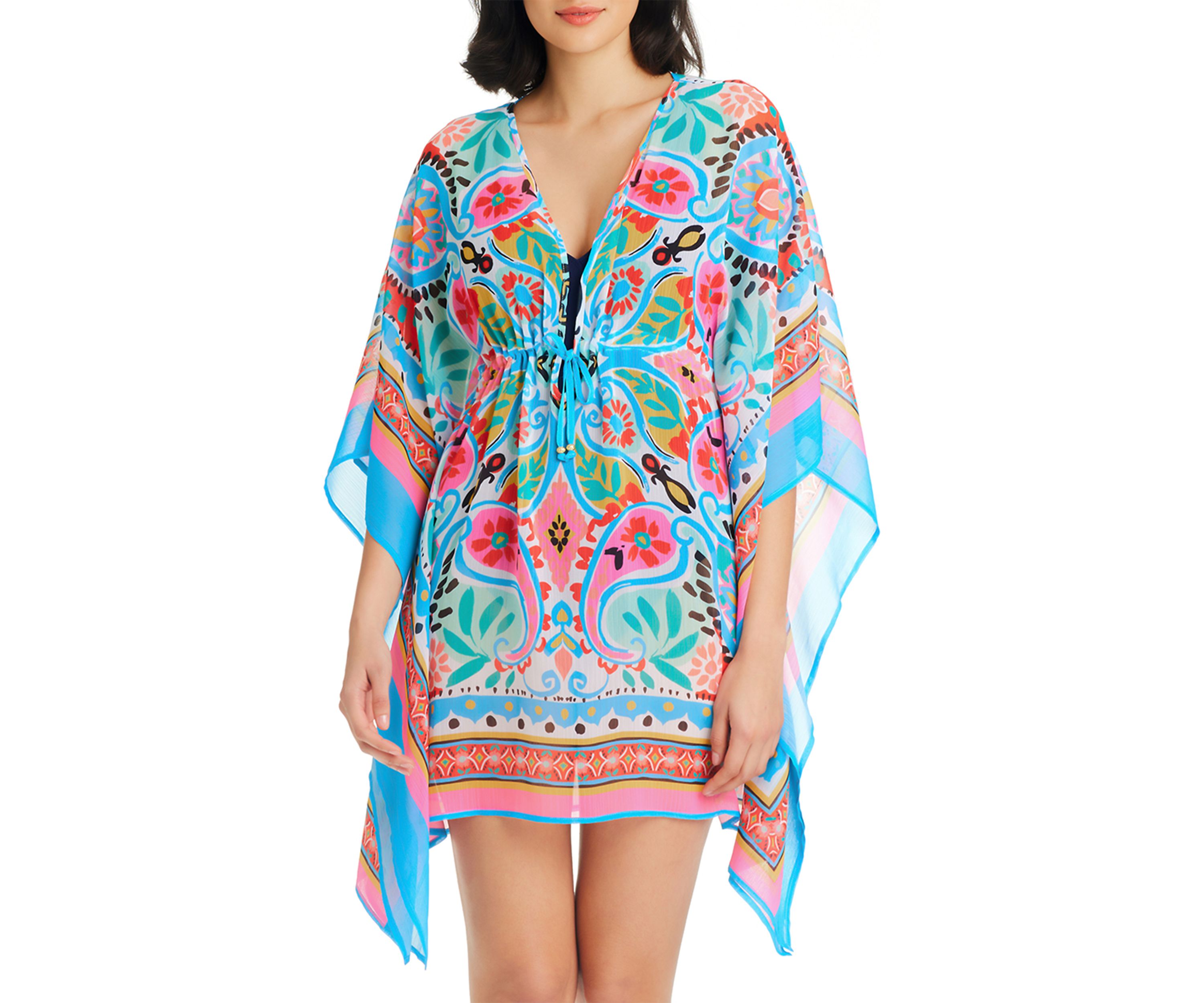 Get Happy Caftan Swim Cover Up