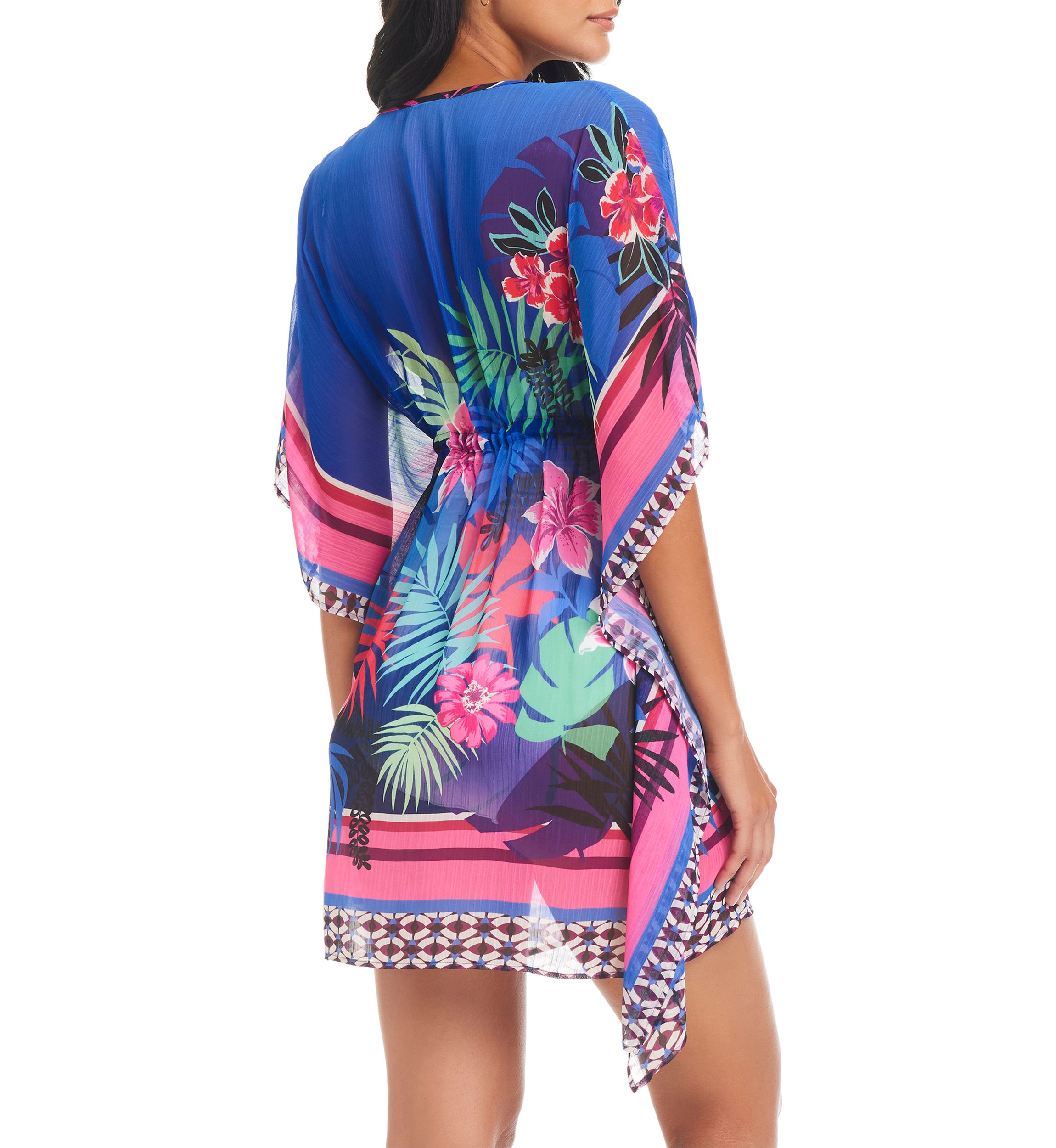 Hawaiian Punch Caftan Swim Cover Up