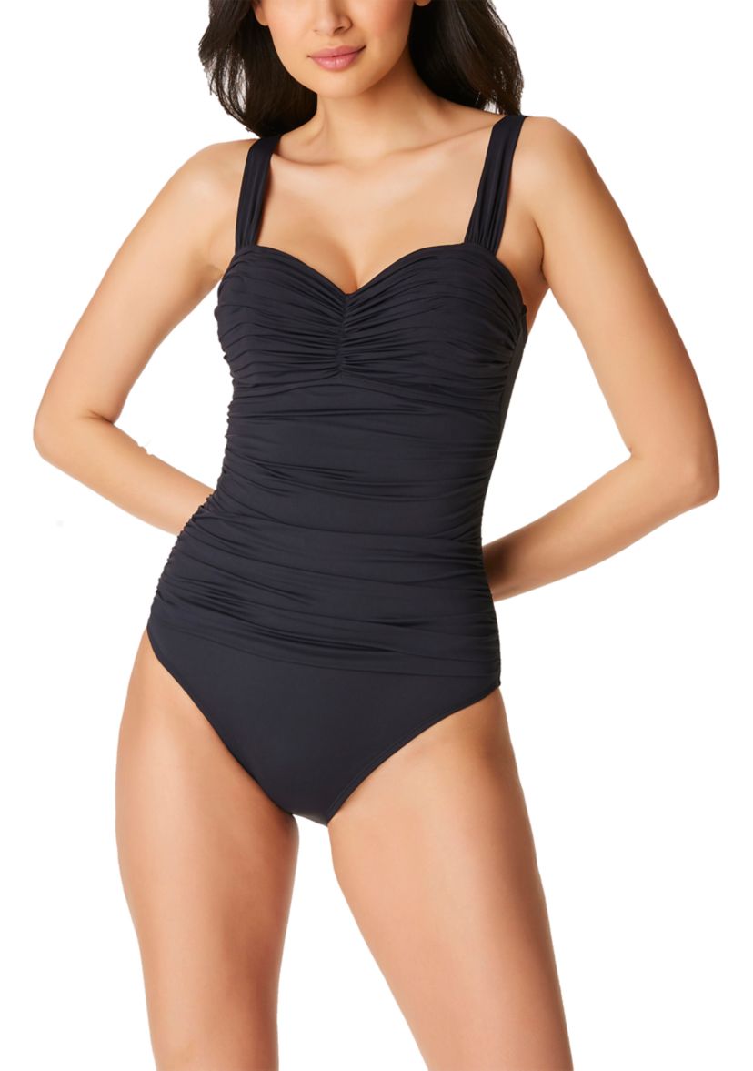 Kore Shirred Bandeau Mio Swimsuit 