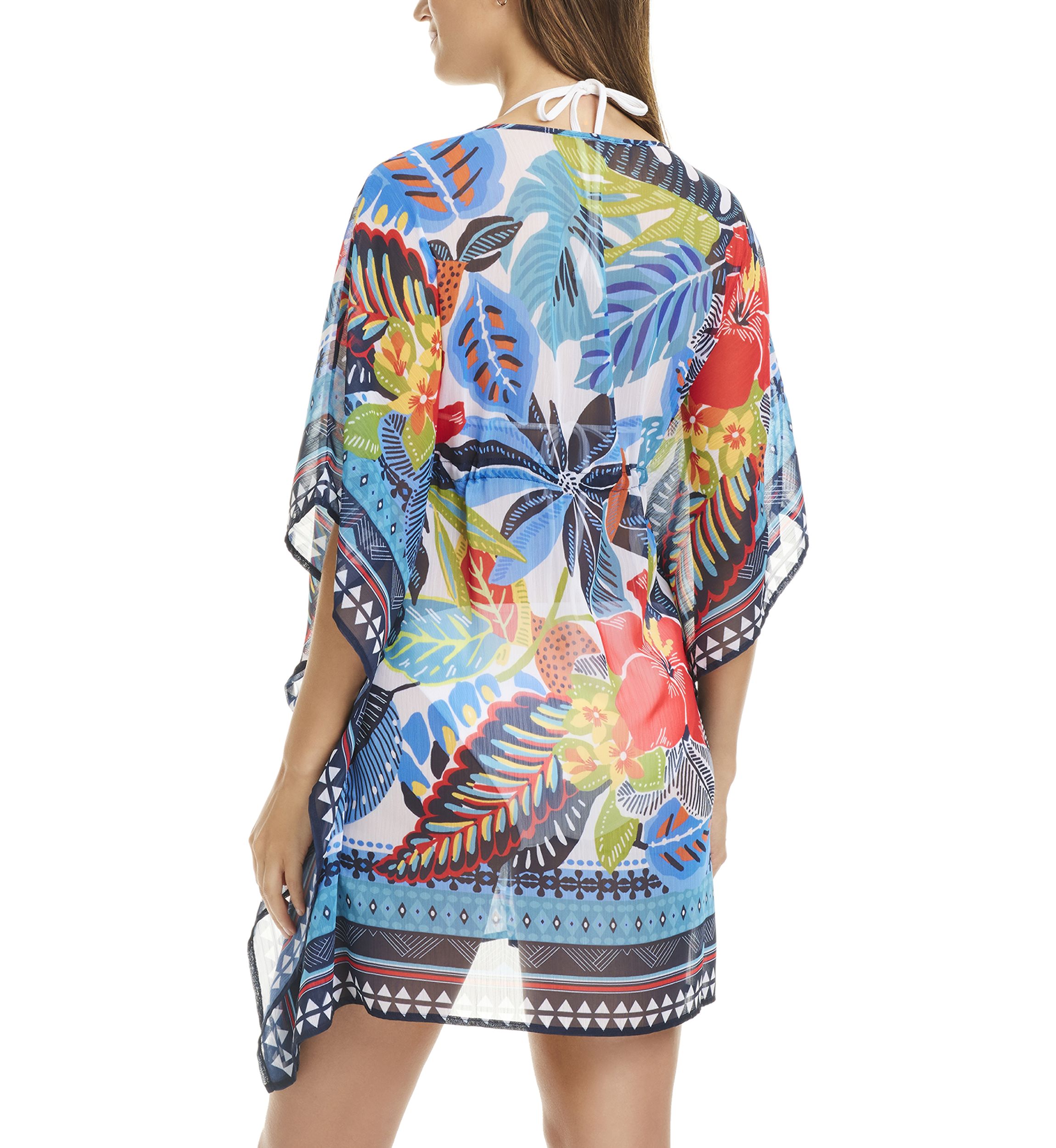 The Living is Easy Caftan Swim Coverup