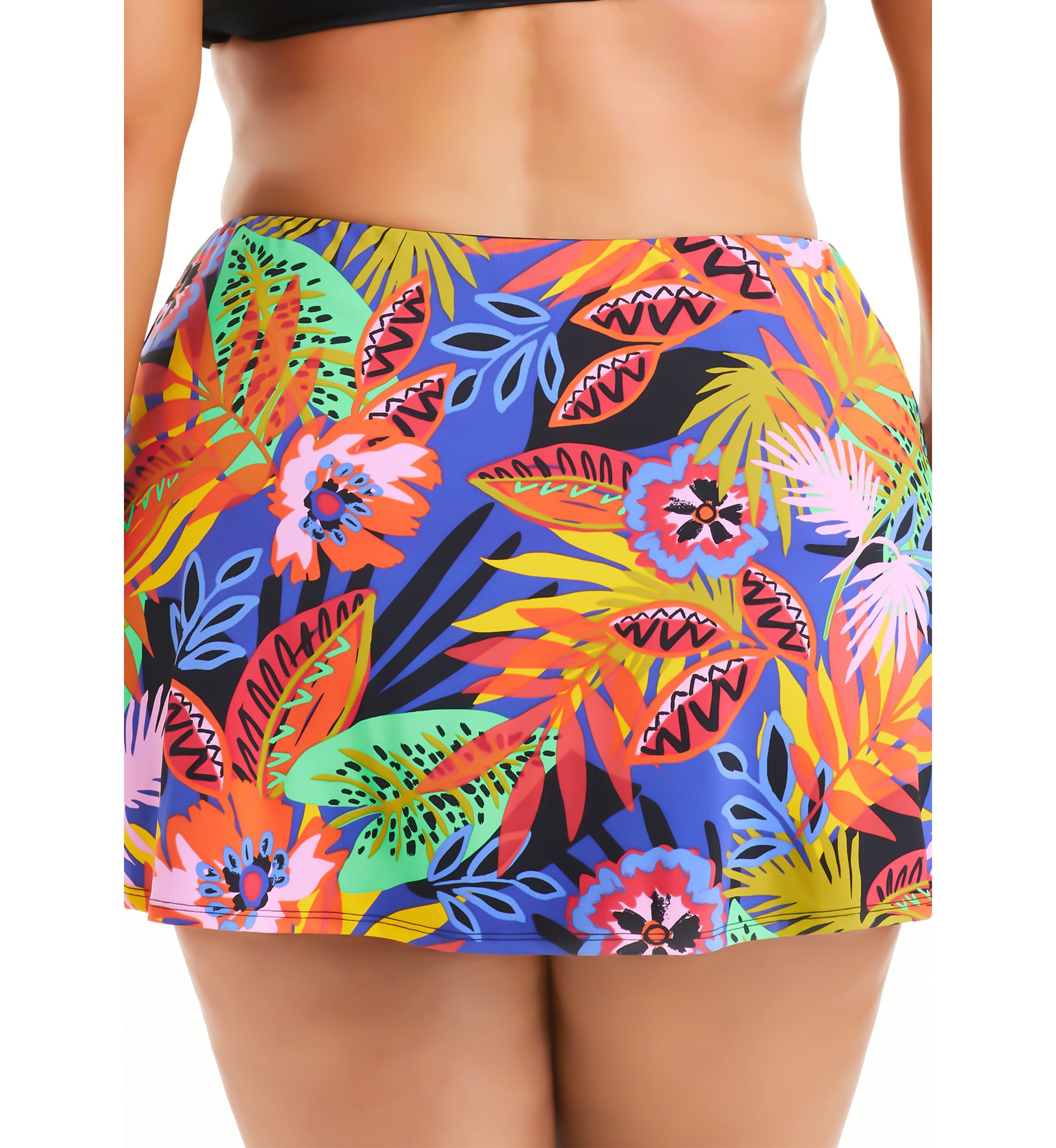 Night Safari Skirted Hipster Swim Bottoms