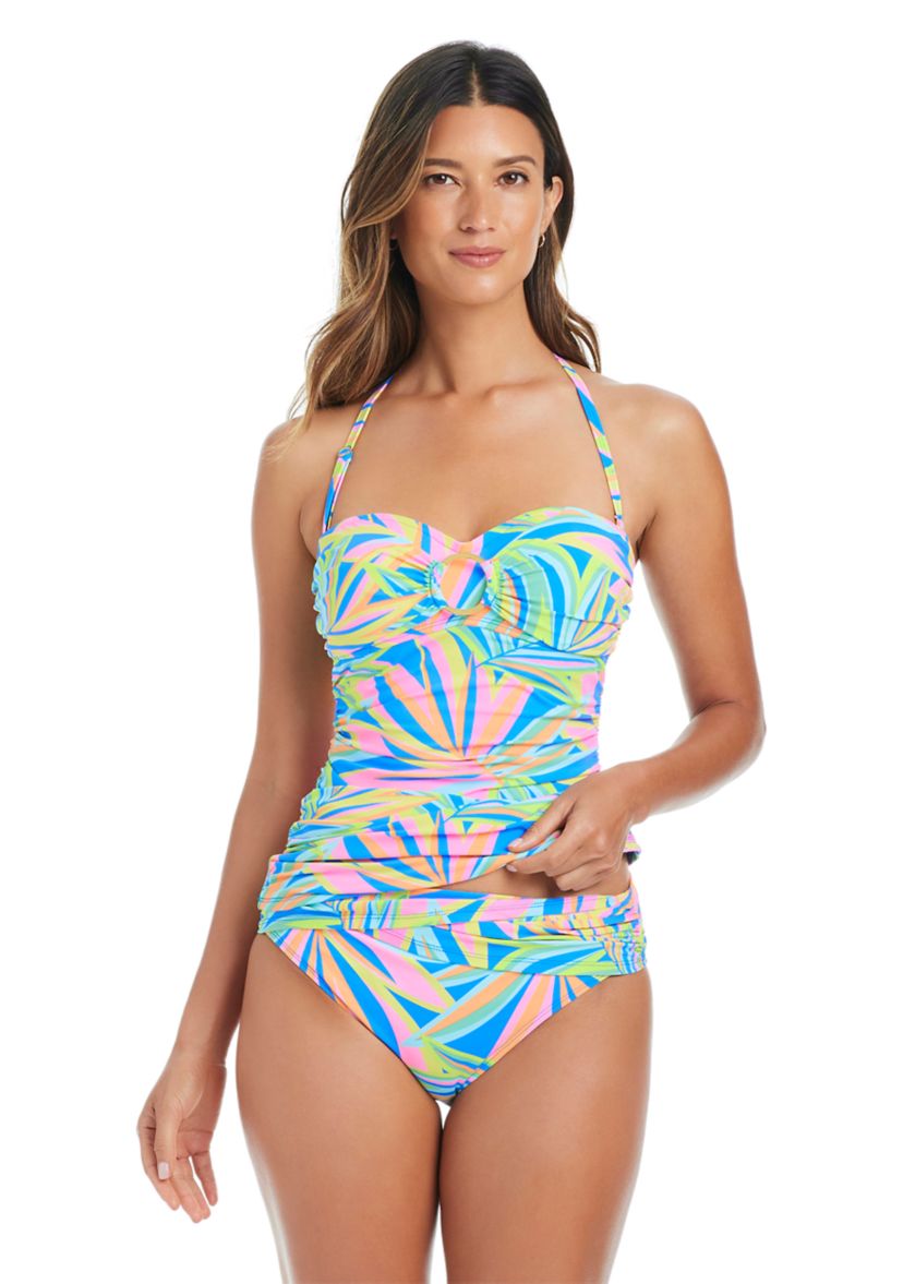 On The Bright Side Sarong Hipster Swim Bottoms
