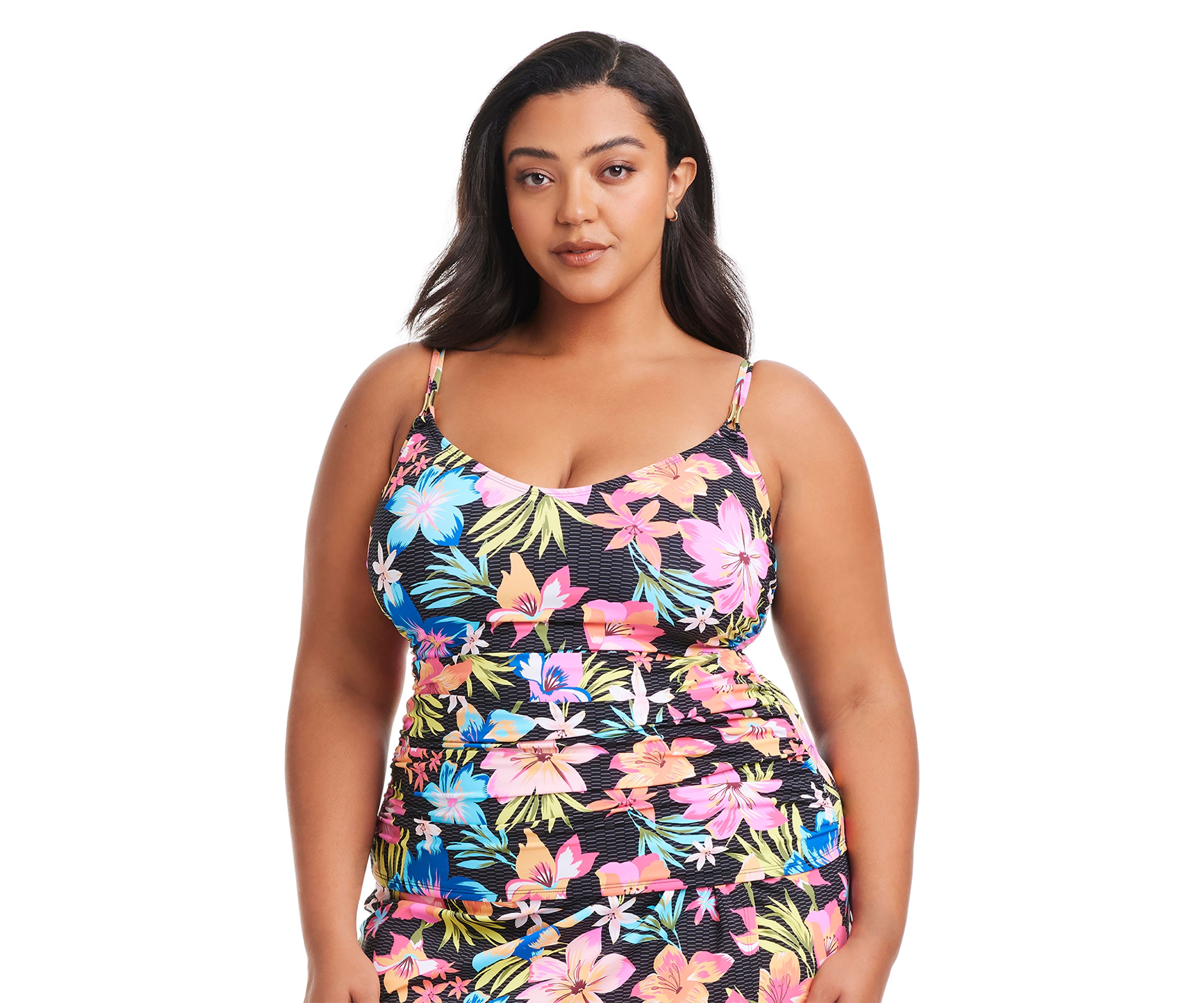 Sweet Escape Draped Skirted Hipster Swim Bottom