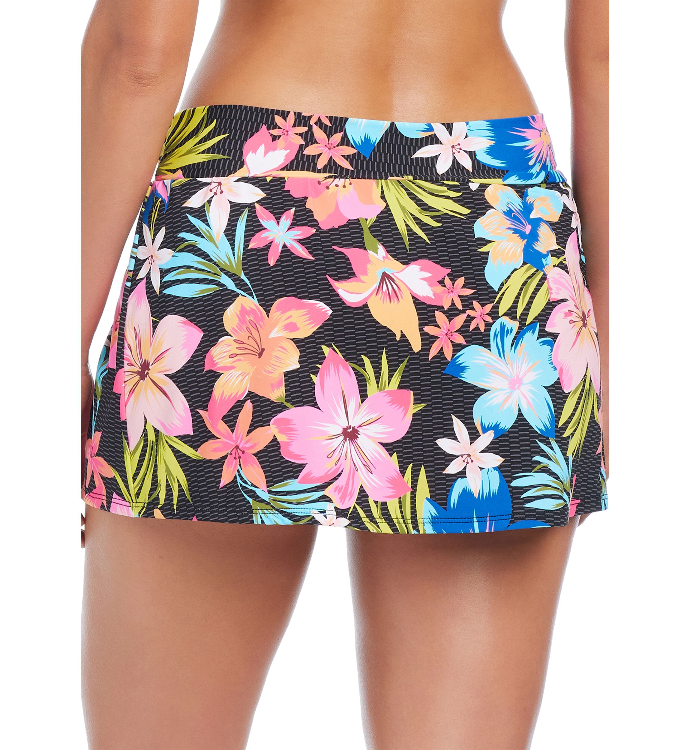 Sweet Escape Draped Swim Skirt