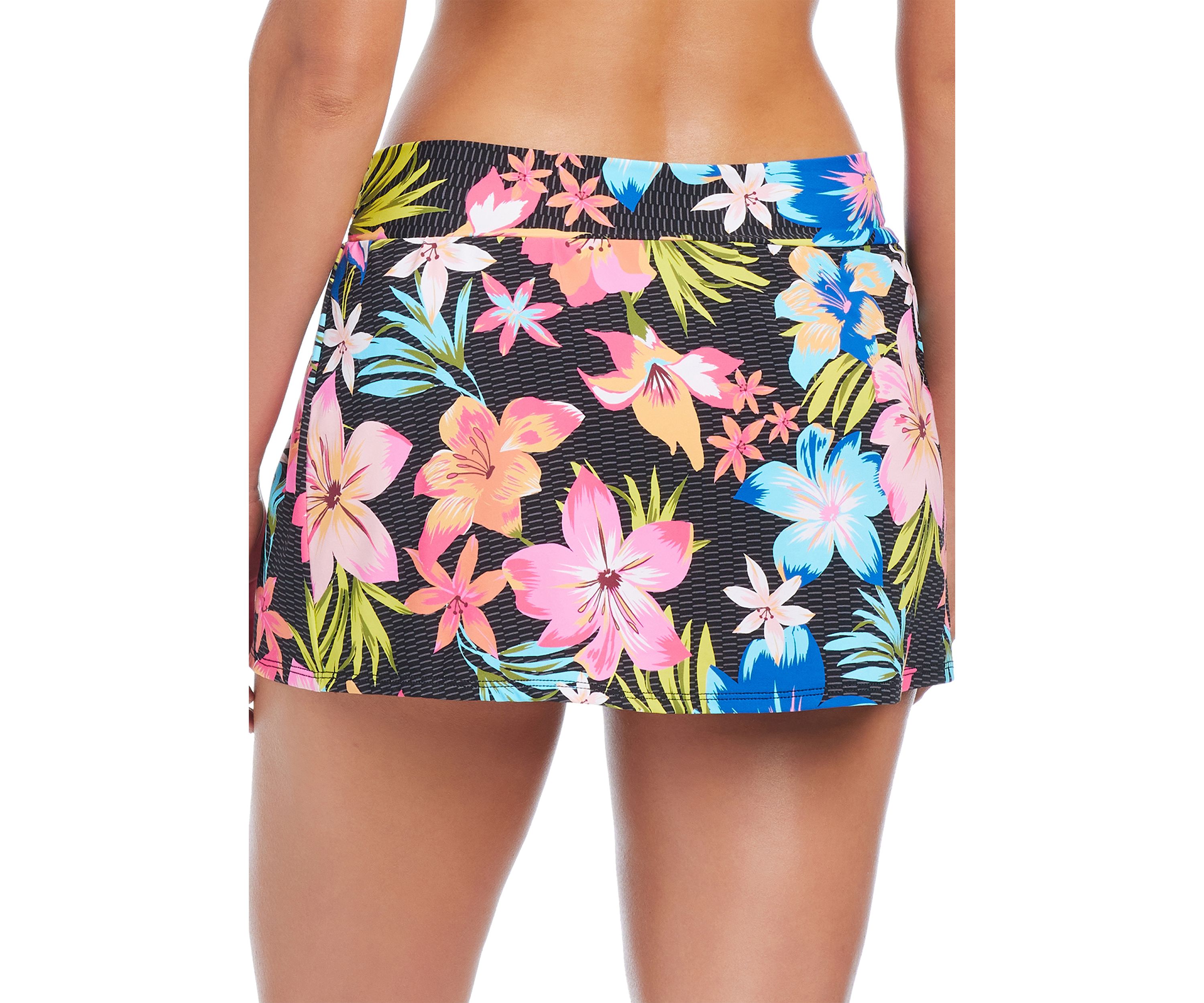 Sweet Escape Draped Swim Skirt