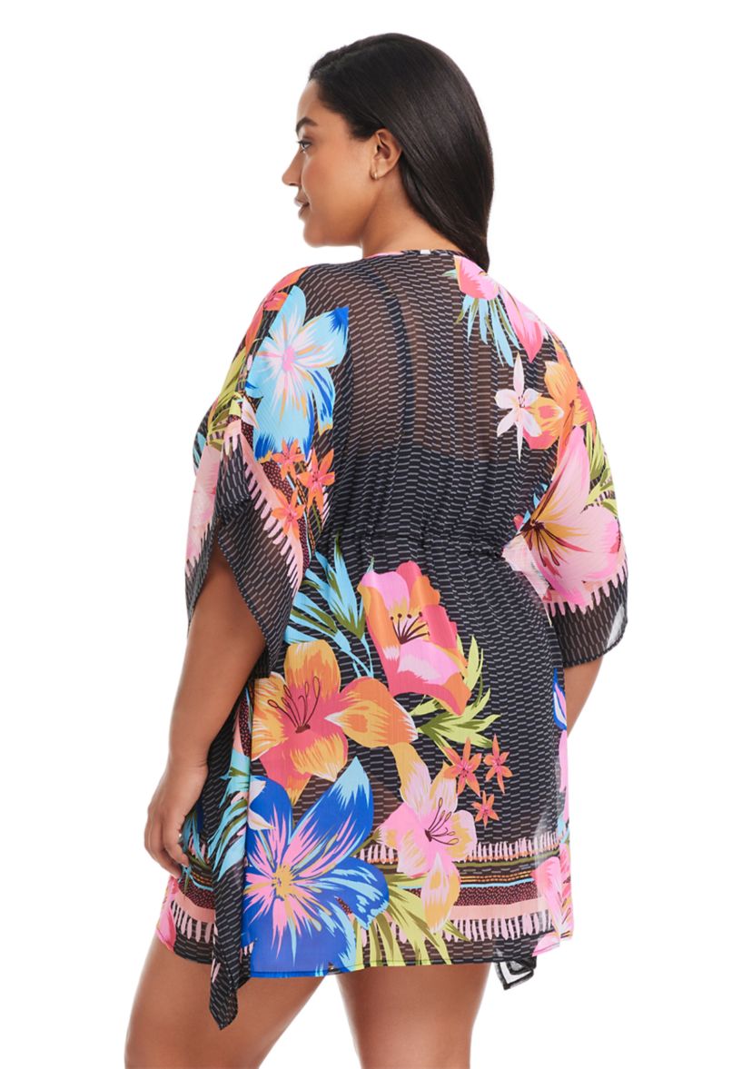 Sweet Escape Chiffon Caftan Coverup