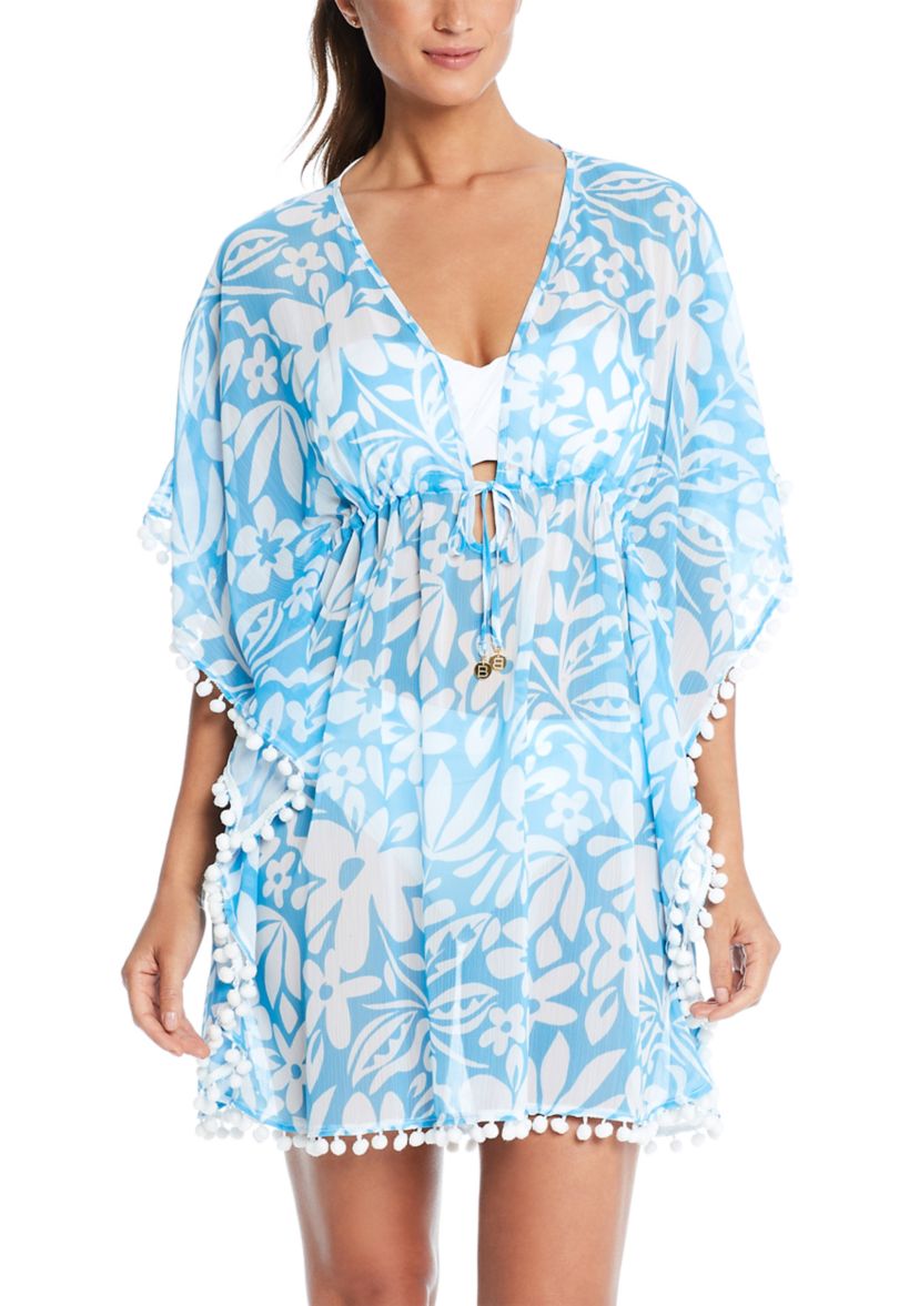 Sun Day Fun Day Chiffon Caftan Swim Cover Up