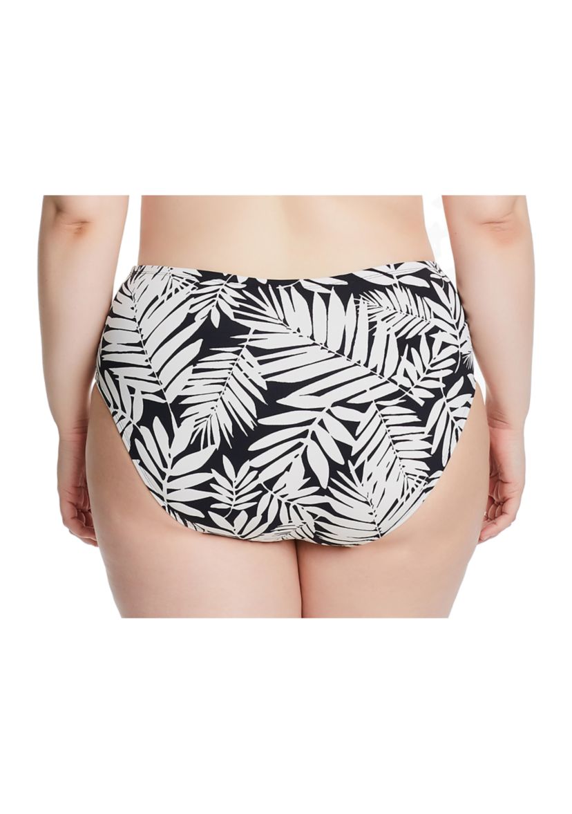 Plus Size Urban Oasis High Waist Swim Bottoms