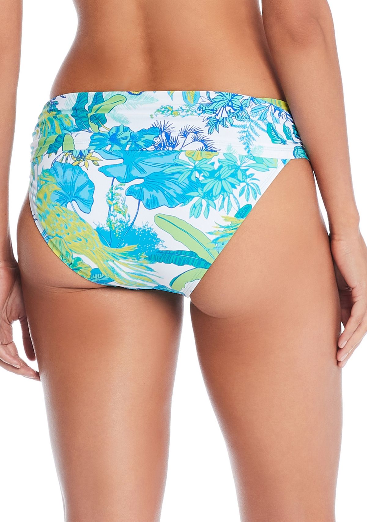 Whats New Pussycat Sarong Swim Bottoms