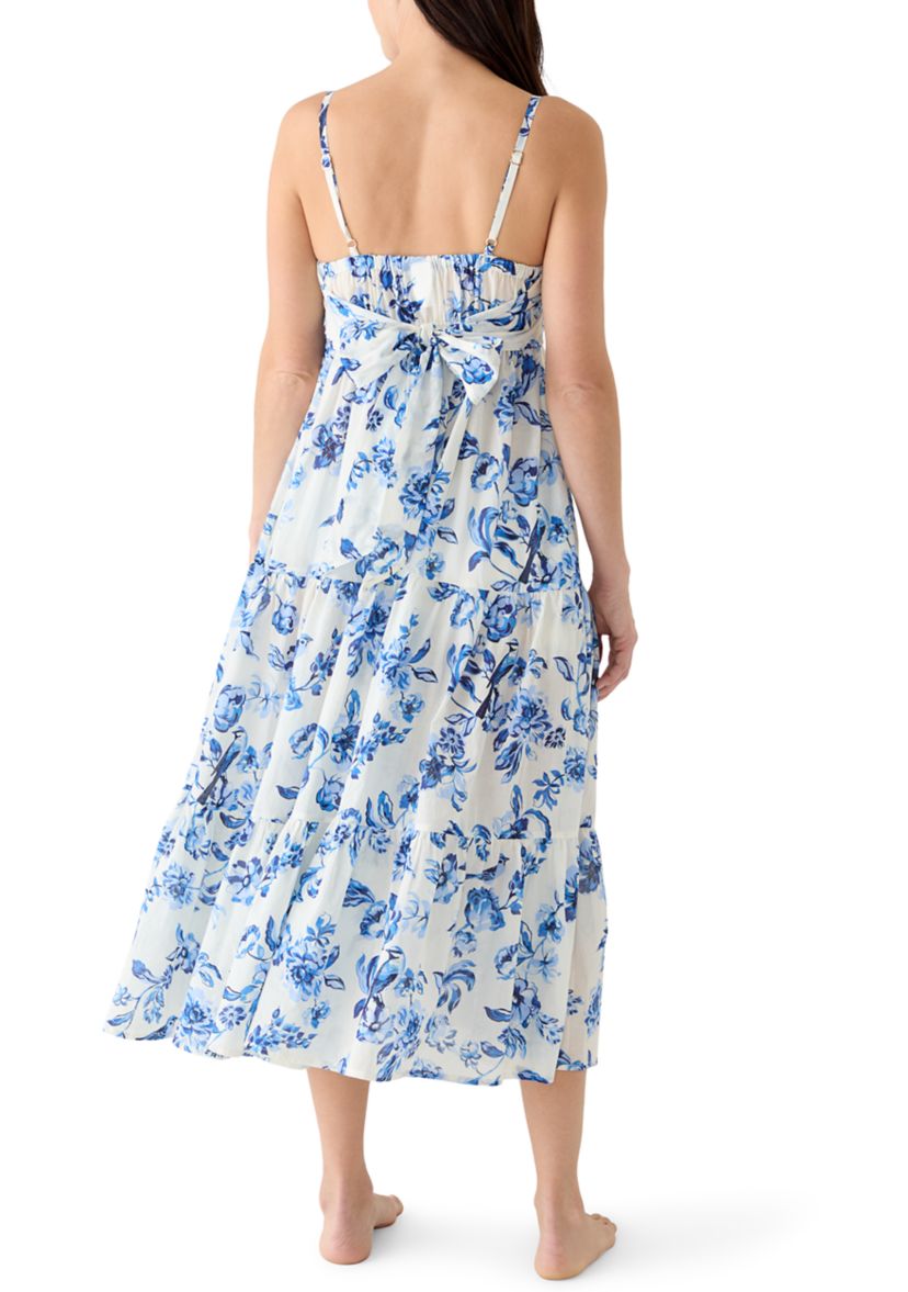 womens beach dress Tropical Floral Cut-Out Maxi for Women - Perfect Summer Va – CANARY HOUZE “✨ Royal Queen of groupColor_White Please note that the Color:Sage*