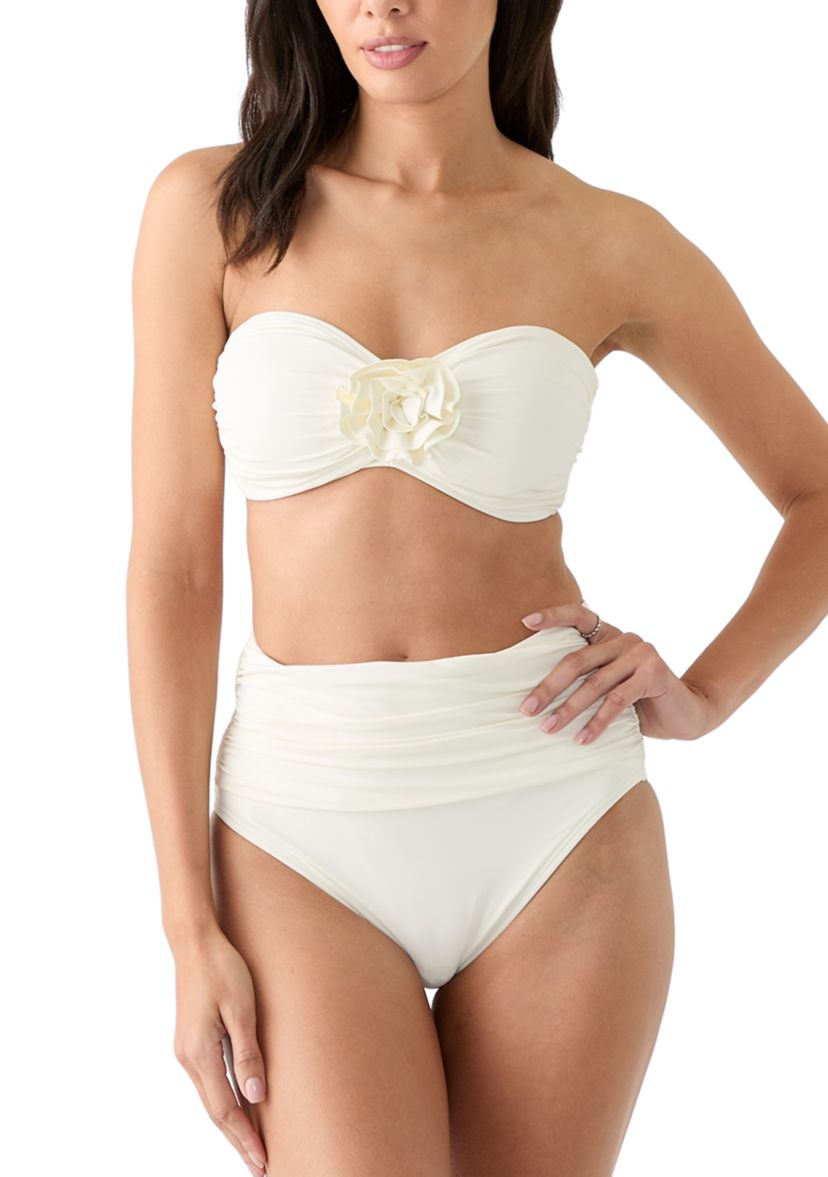 Rosette Solids Bandeau Swim Bra