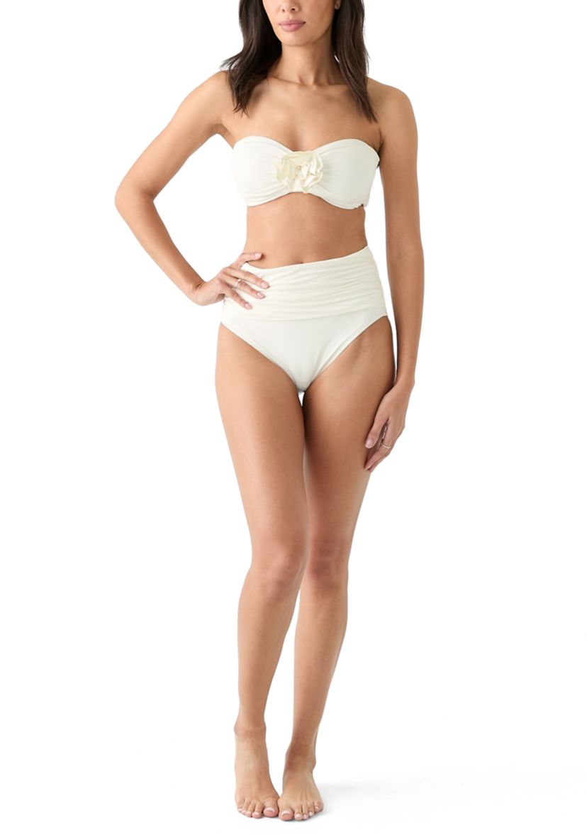 Rosette Solids Bandeau Swim Bra