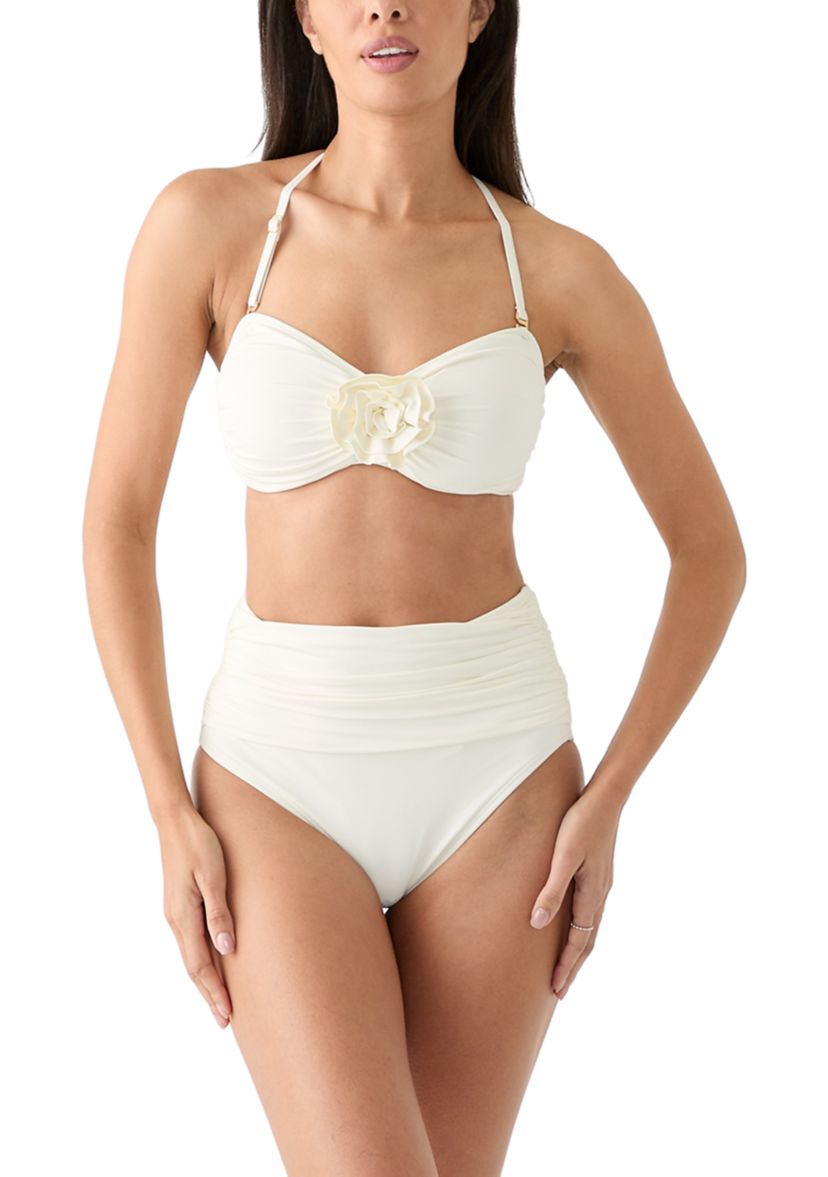 Rosette Solids Bandeau Swim Bra