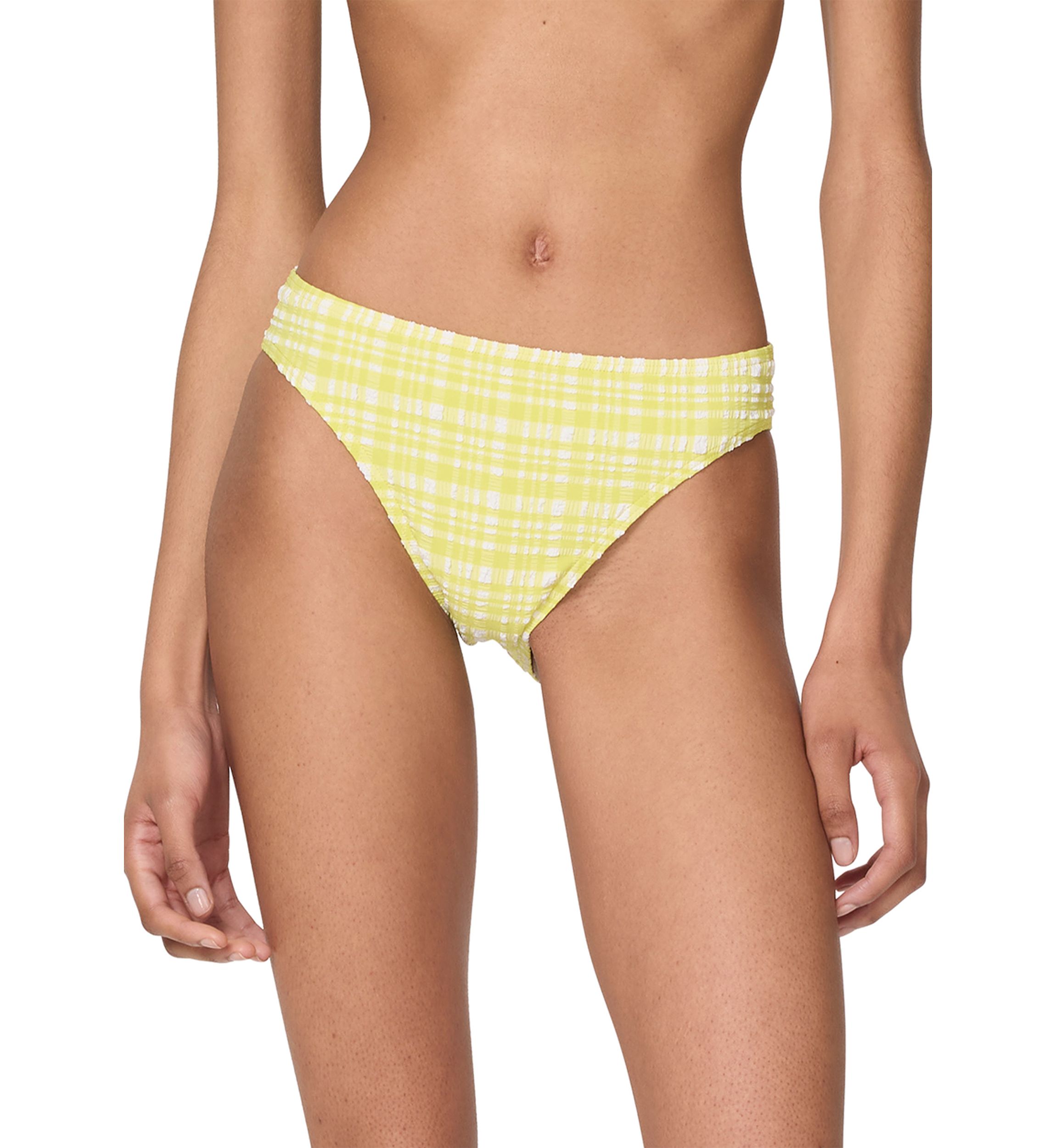 High Cut Hipster Bikini Swim Bottom 