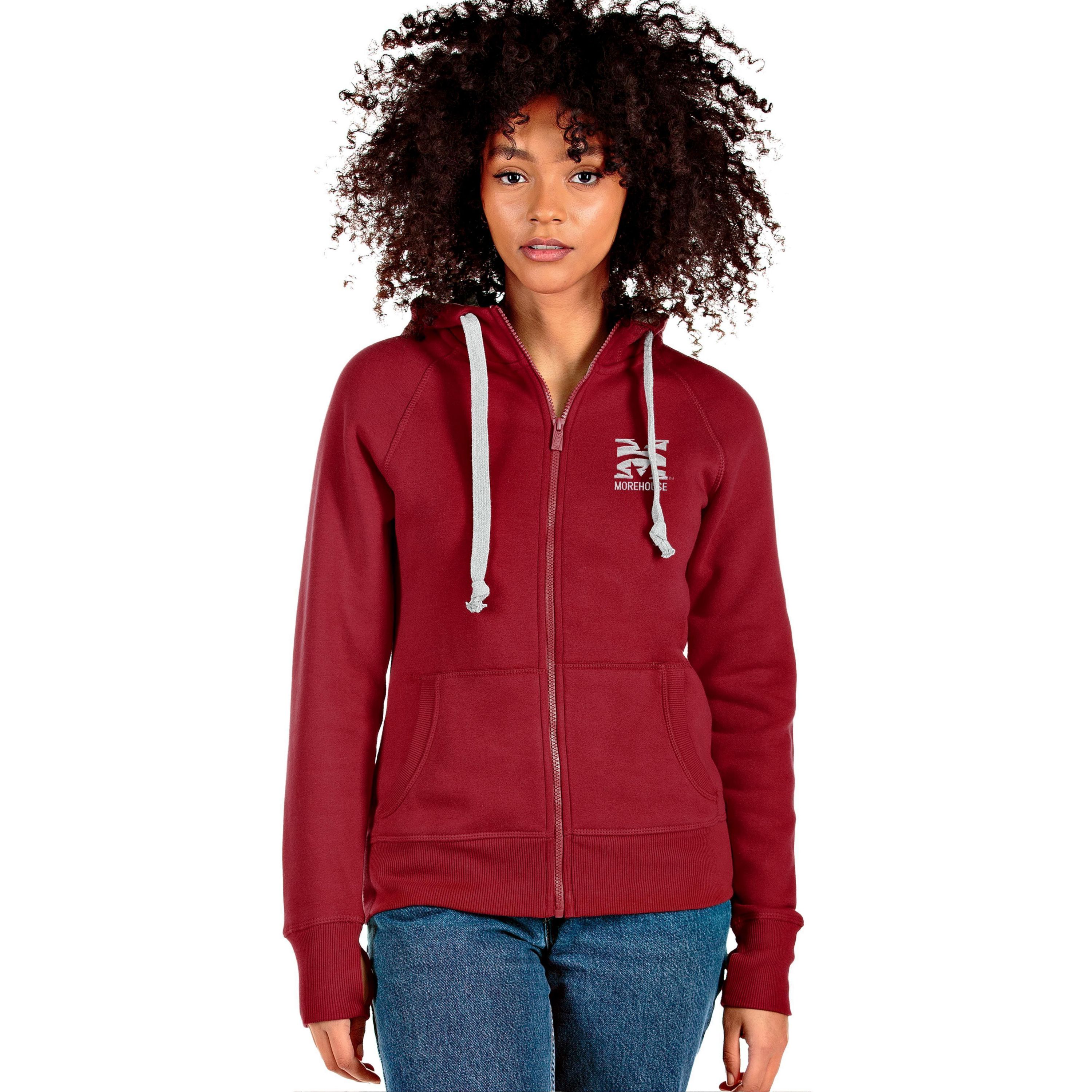 Morehouse Maroon Tigers NCAA Morehouse Tigers Victory Full-Zip Hoodie
