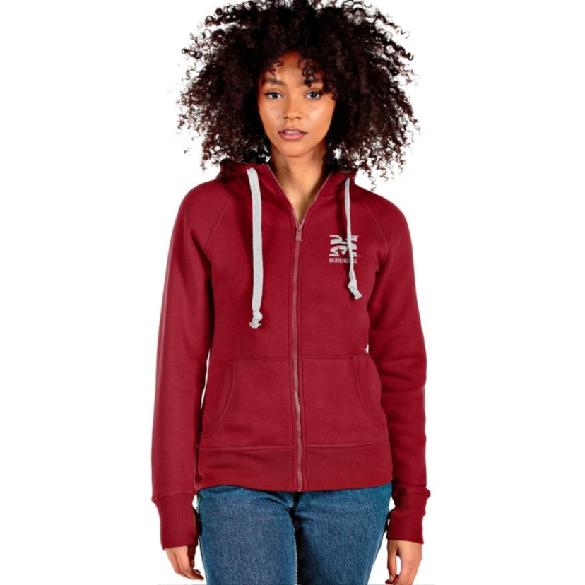 Morehouse Maroon Tigers NCAA Morehouse Tigers Victory Full-Zip Hoodie