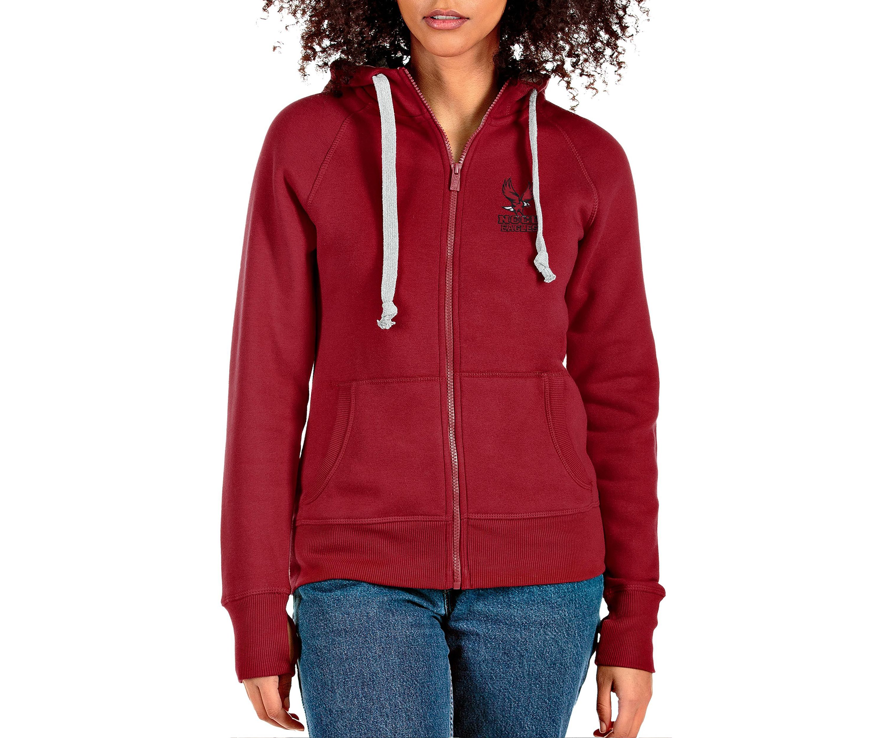 NC Central Eagles NCAA North Carolina Central Eagles Victory Full-Zip Hoodie