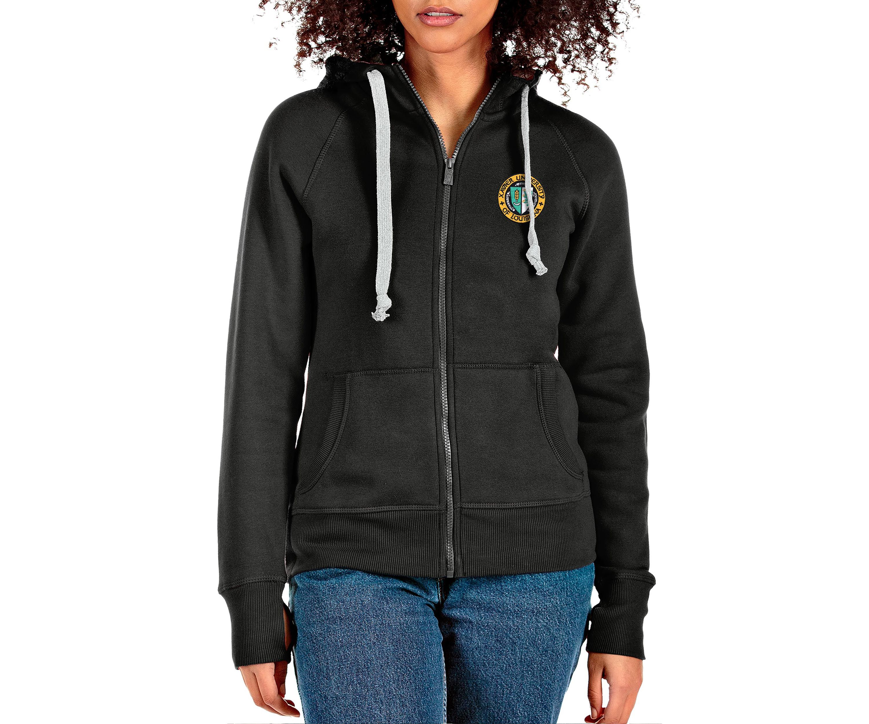 Xavier University of Louisiana Gold Rush NCAA XULA Victory Full-Zip Hoodie