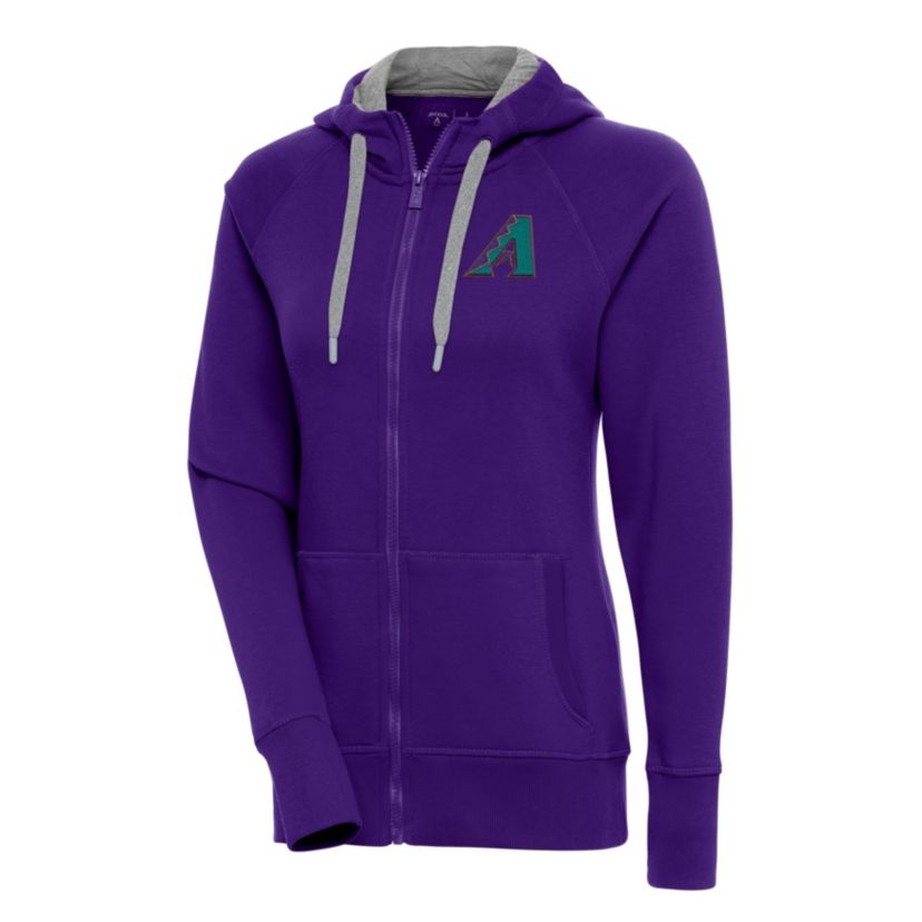 MLB Heather Arizona Diamondbacks Cooperstown Victory Full-Zip Hoodie