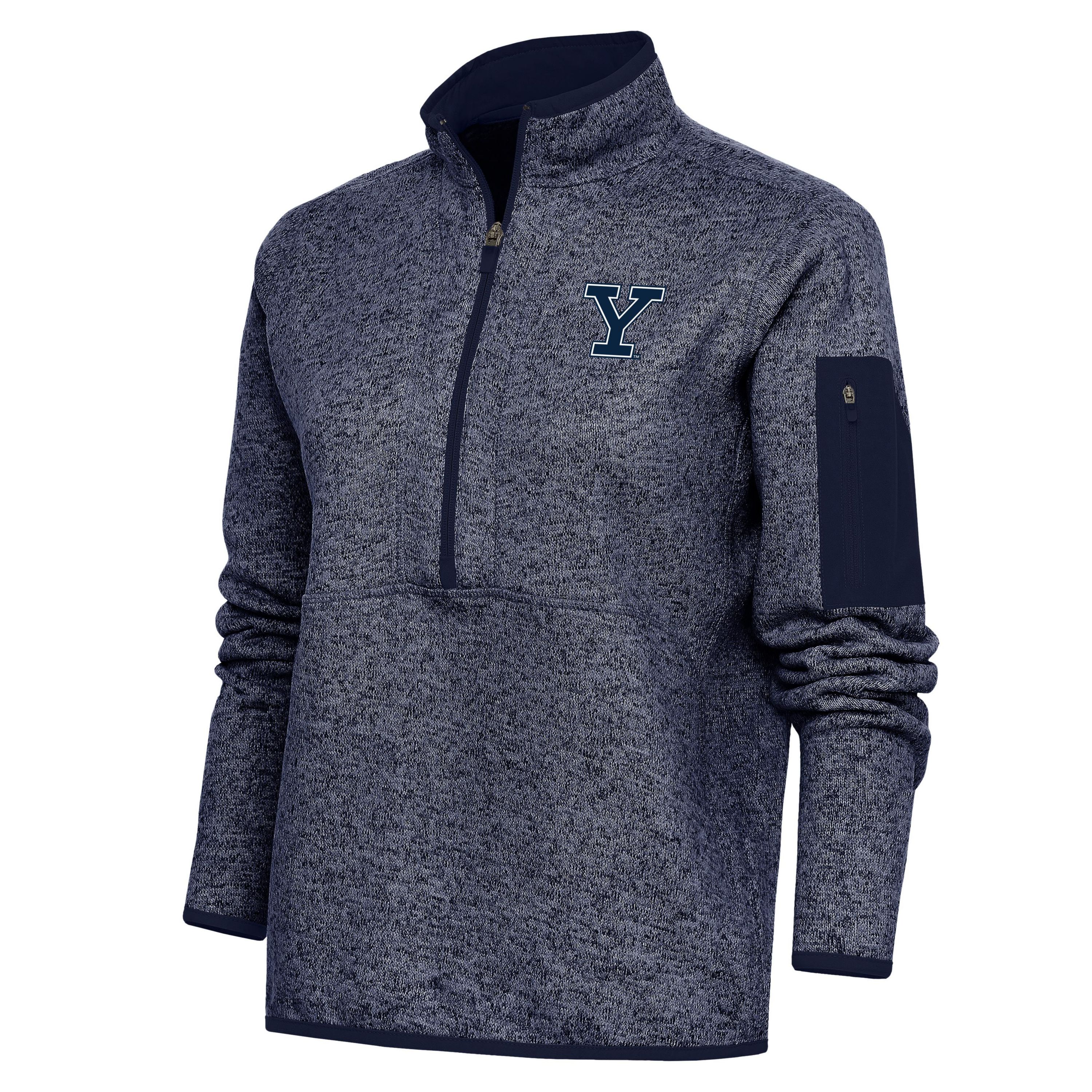 NCAA Yale University Womens Fortune 1/2 Zip Pullover