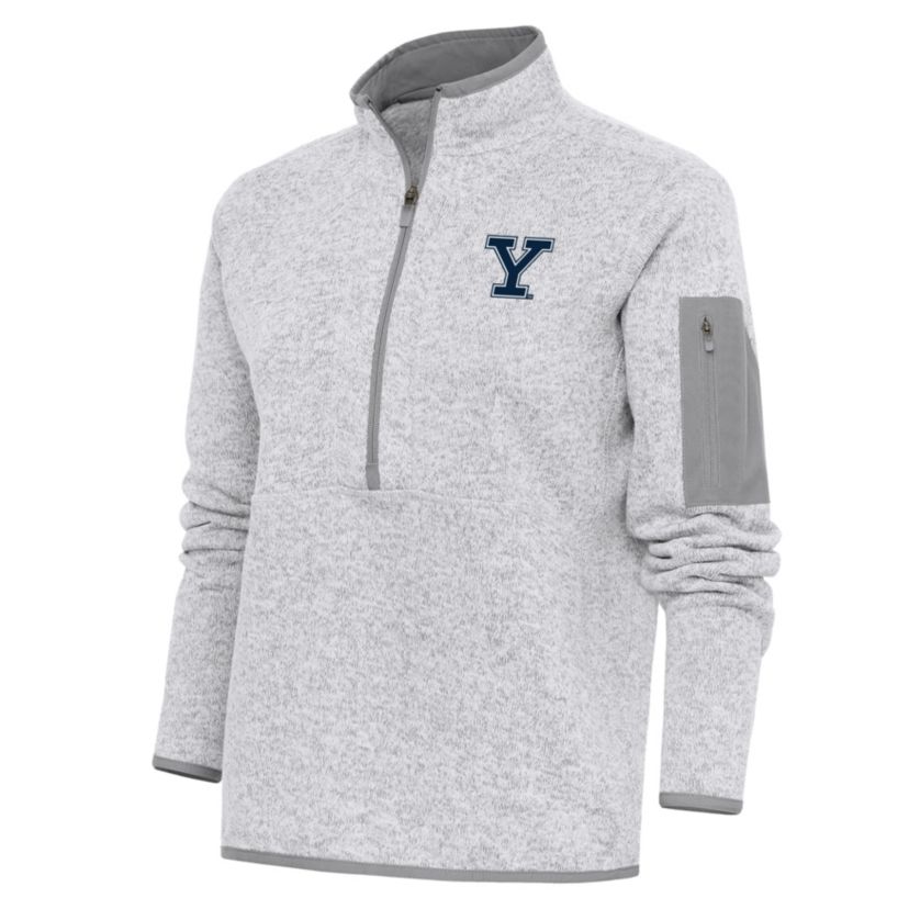 NCAA Yale University Womens Fortune 1/2 Zip Pullover