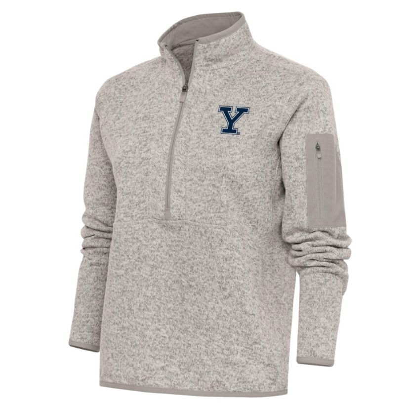 NCAA Yale University Womens Fortune 1/2 Zip Pullover