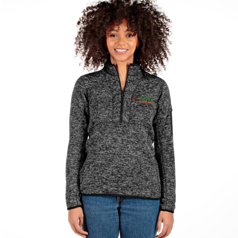 NCAA Florida A&M Rattlers Fortune Half-Zip Pullover Jacket