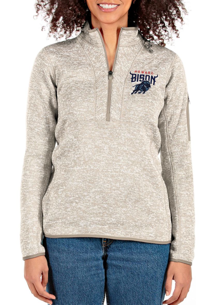 NCAA Howard Bison Fortune Half-Zip Pullover Jacket