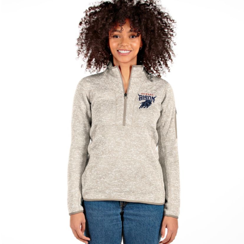 NCAA Howard Bison Fortune Half-Zip Pullover Jacket