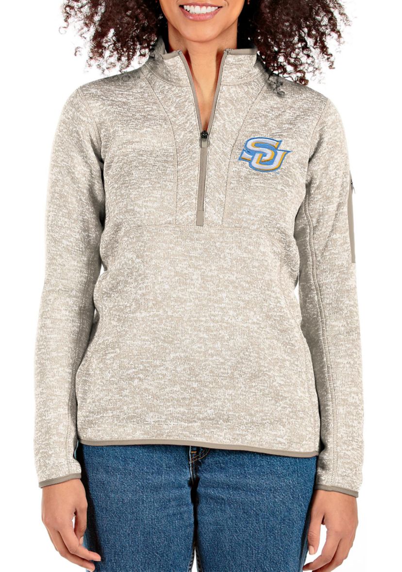 NCAA Southern University Jaguars Fortune Half-Zip Pullover Jacket