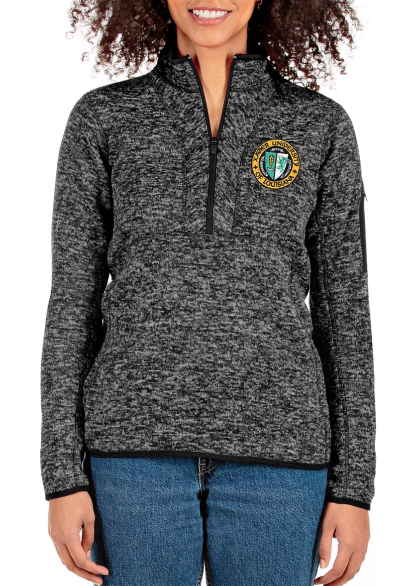 Xavier University of Louisiana Gold Rush NCAA XULA Fortune Half-Zip Pullover Jacket