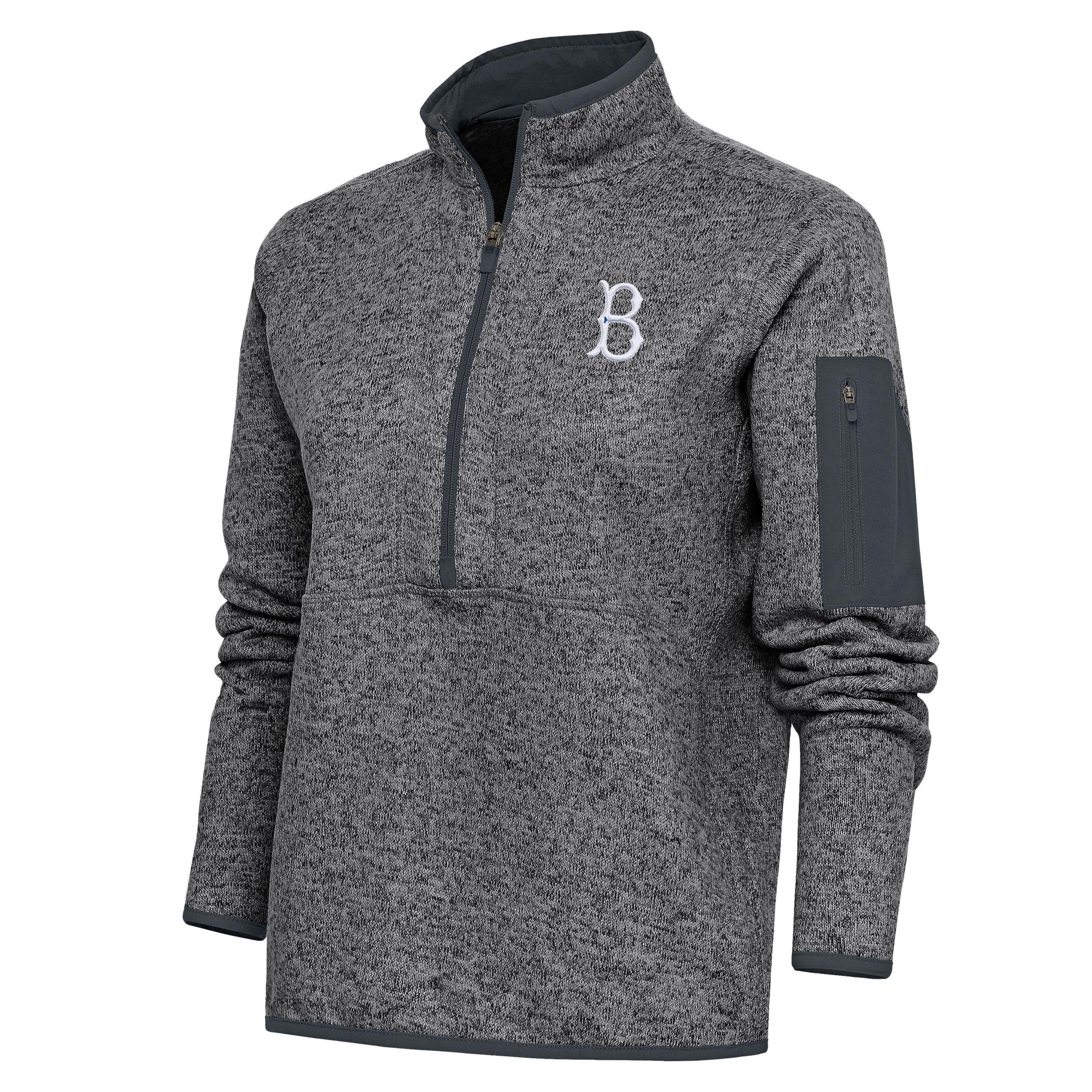MLB Brooklyn Dodgers Womens Fortune 1/2 Zip Pullover