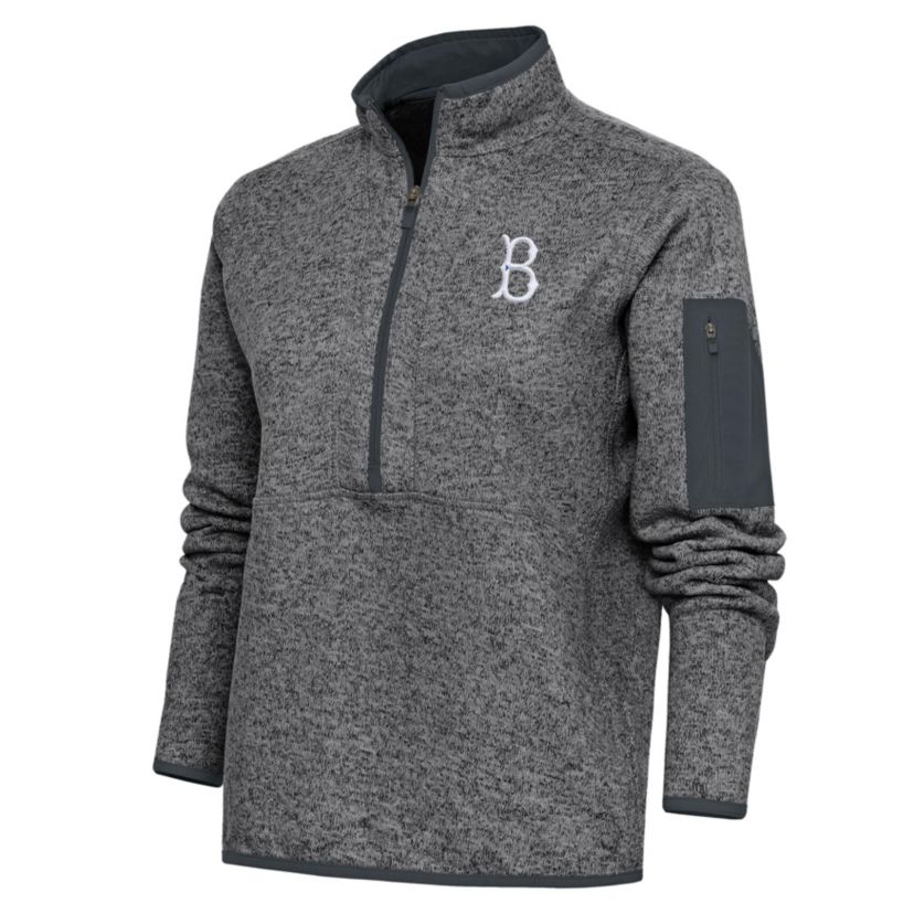 MLB Brooklyn Dodgers Womens Fortune 1/2 Zip Pullover