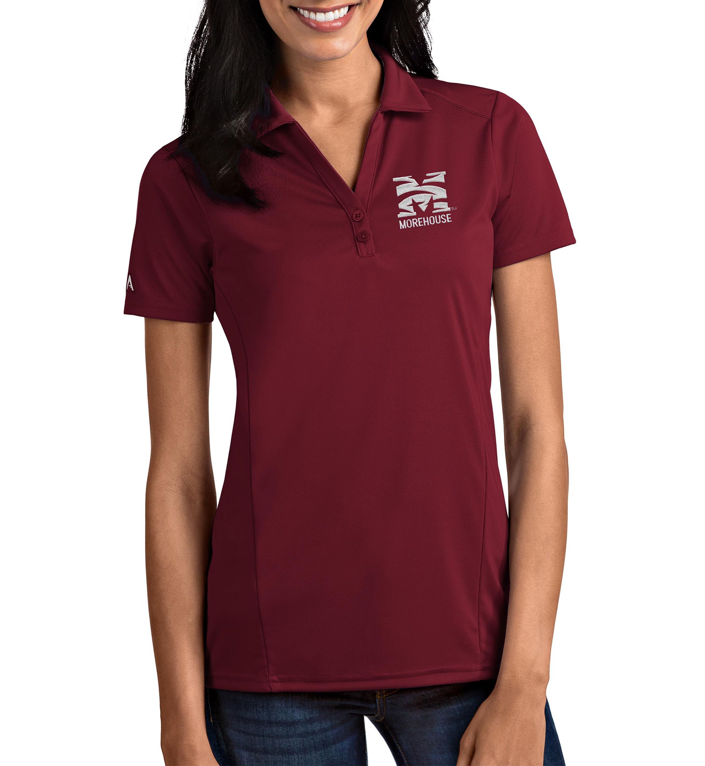 Morehouse Maroon Tigers NCAA Morehouse Tigers Tribute Polo