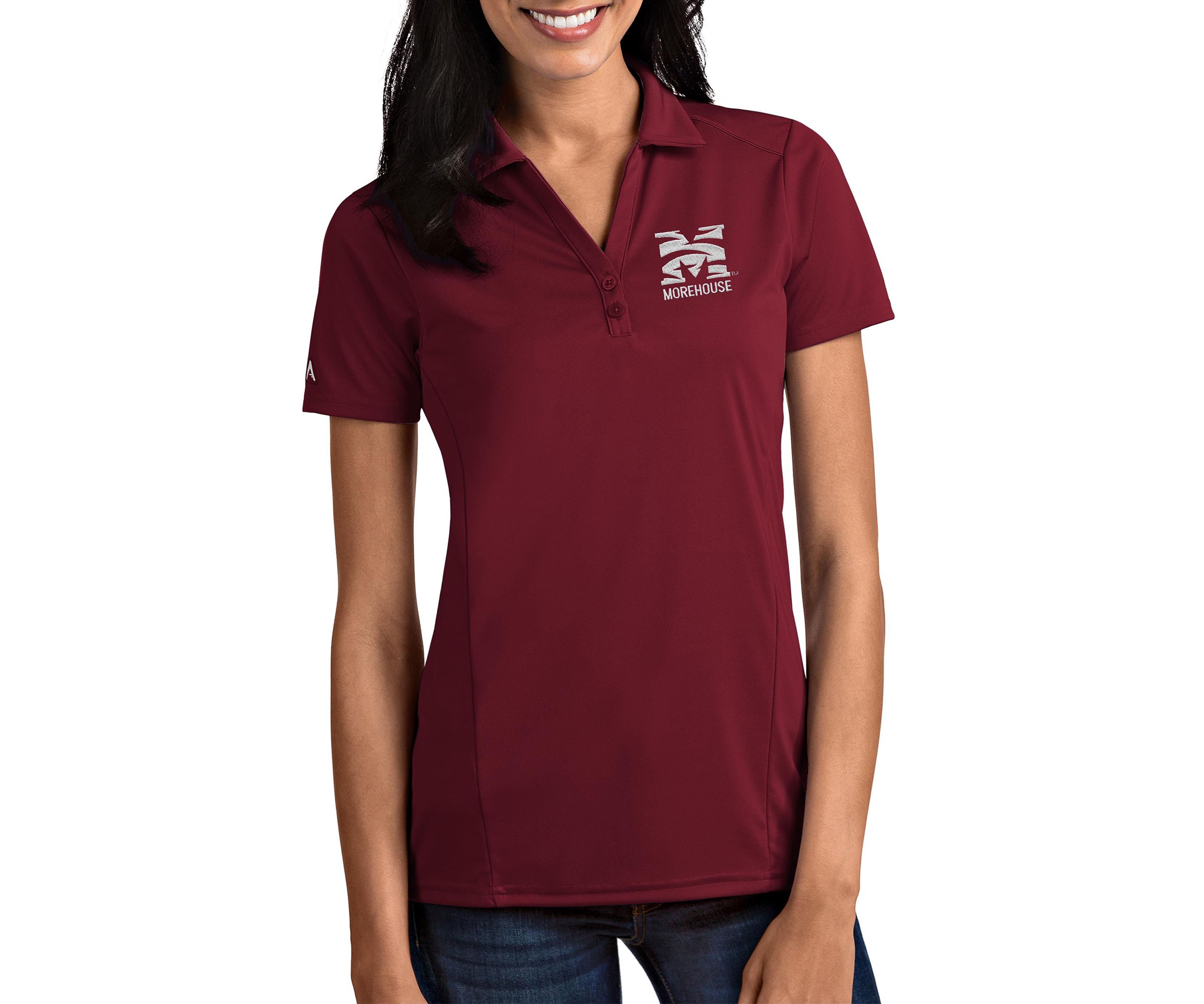Morehouse Maroon Tigers NCAA Morehouse Tigers Tribute Polo