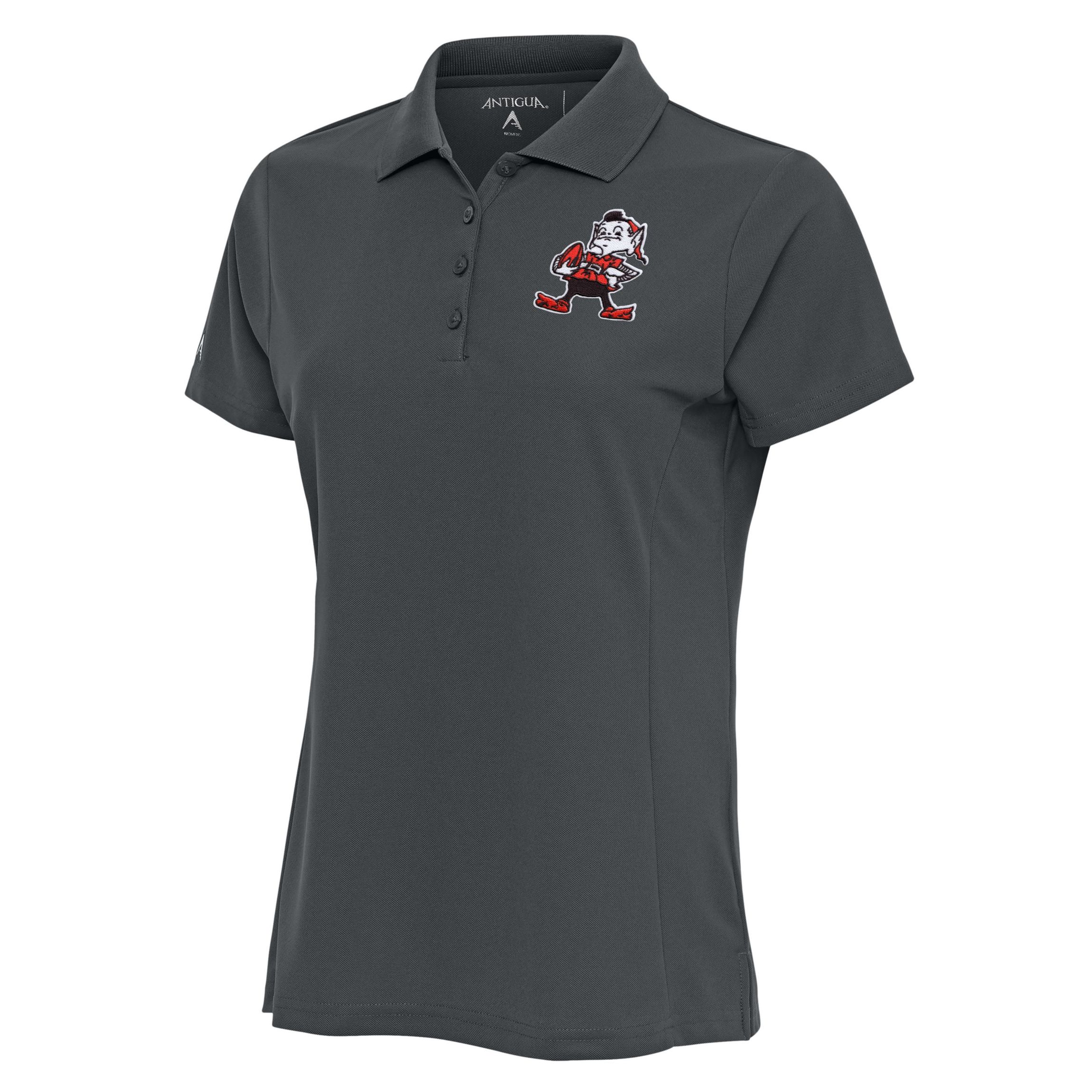 NFL Cleveland Browns "Brownie" Womens Legacy Pique Polo